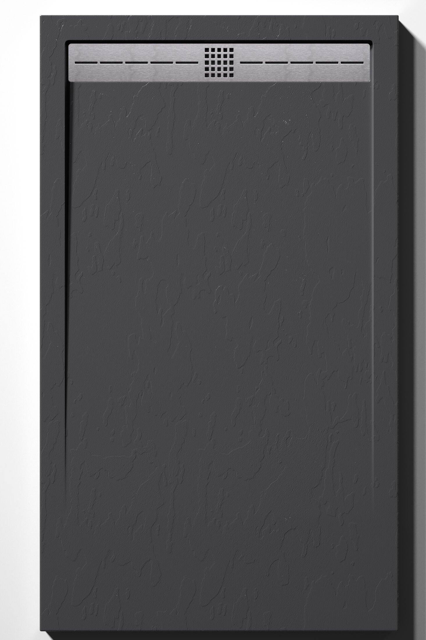 Plato de ducha cool 170x70 cm antracita