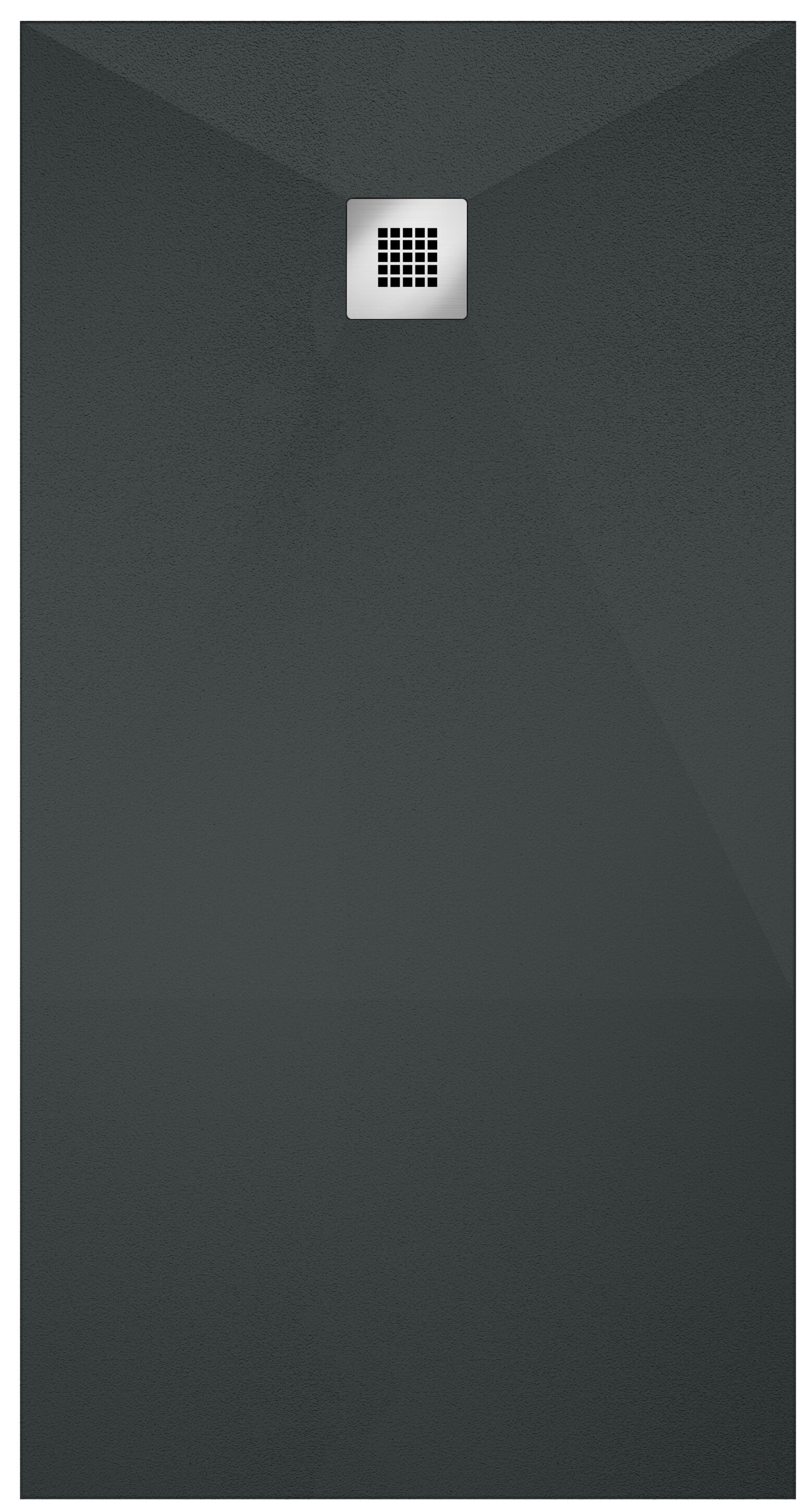 Plato de ducha revolution 80x80 cm antracita