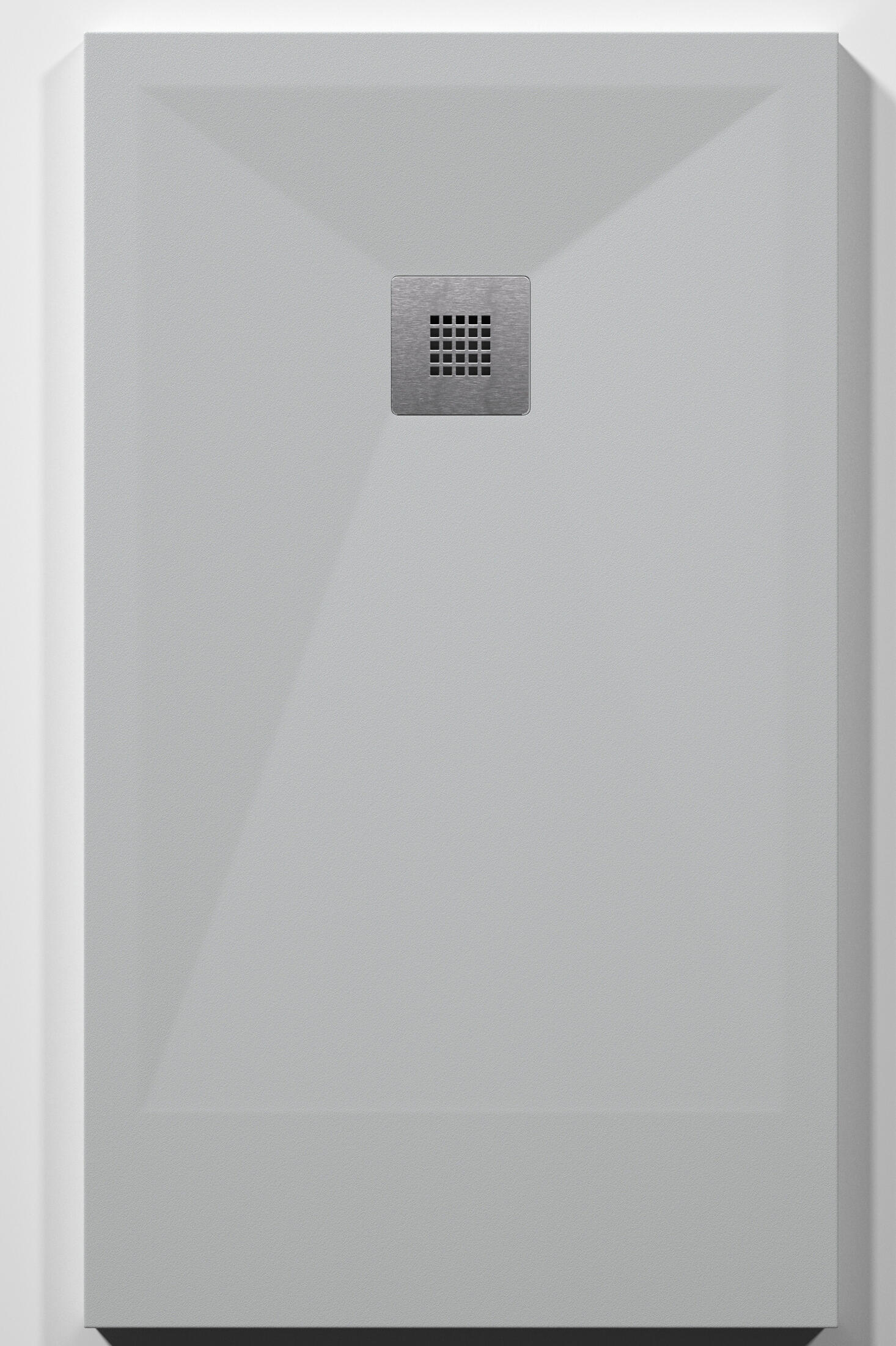 Plato de ducha play 170x70 cm gris