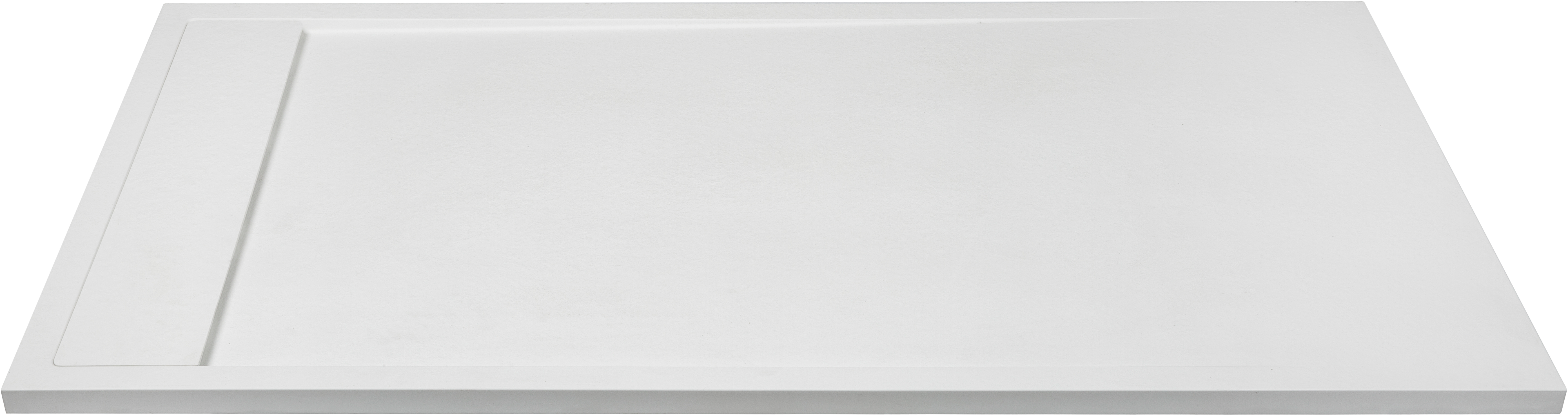 Base de duche SENSEA NEO CARGA MINERAL BRANCA 120X70CM - 16