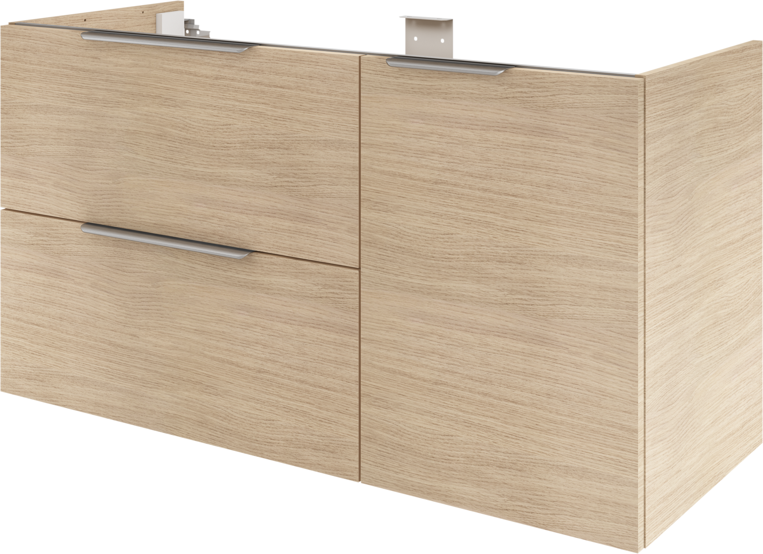Mueble de baño neo imitación roble natural 120x48 cm