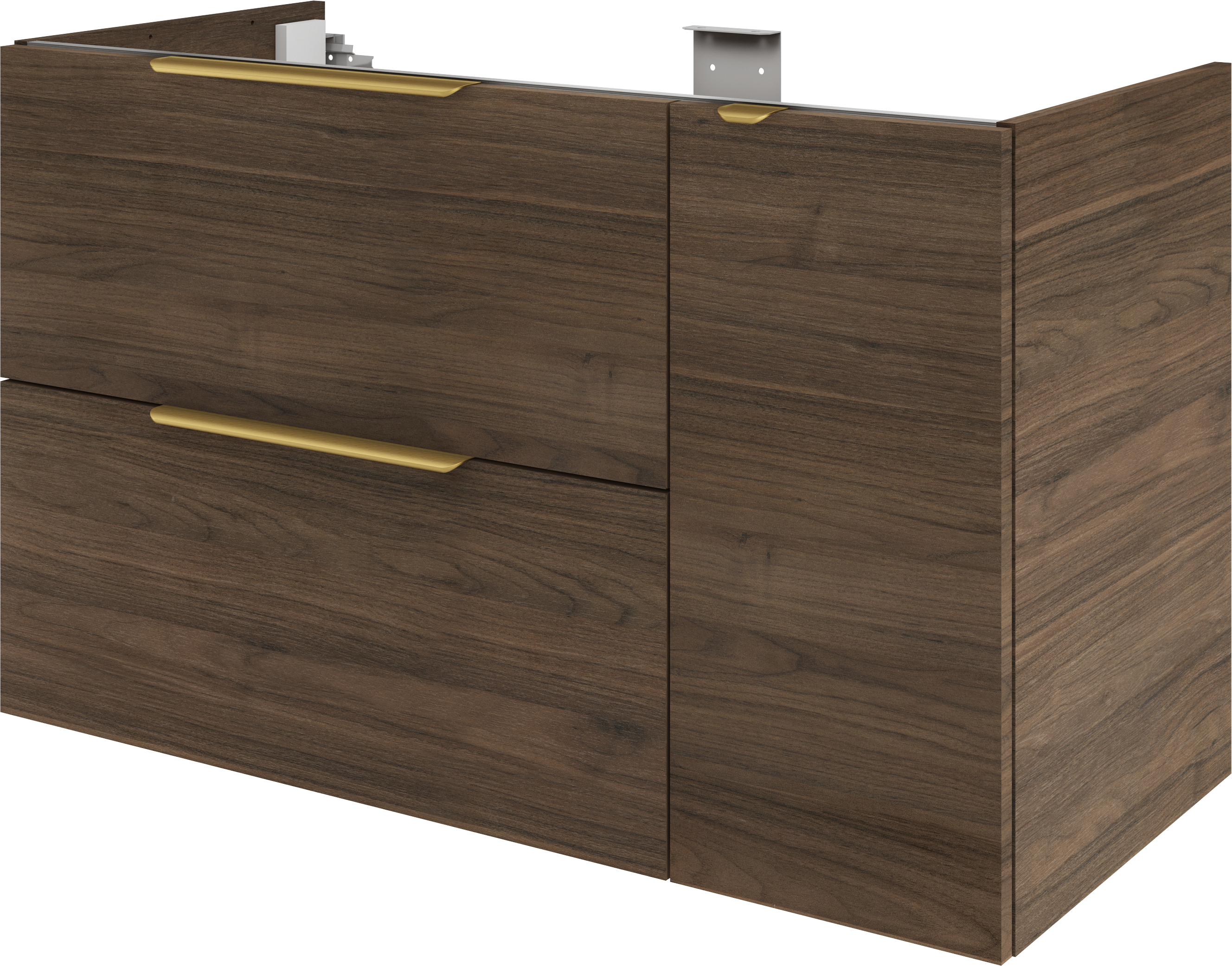 Mueble de baño neo decoración nogal 105x48 cm