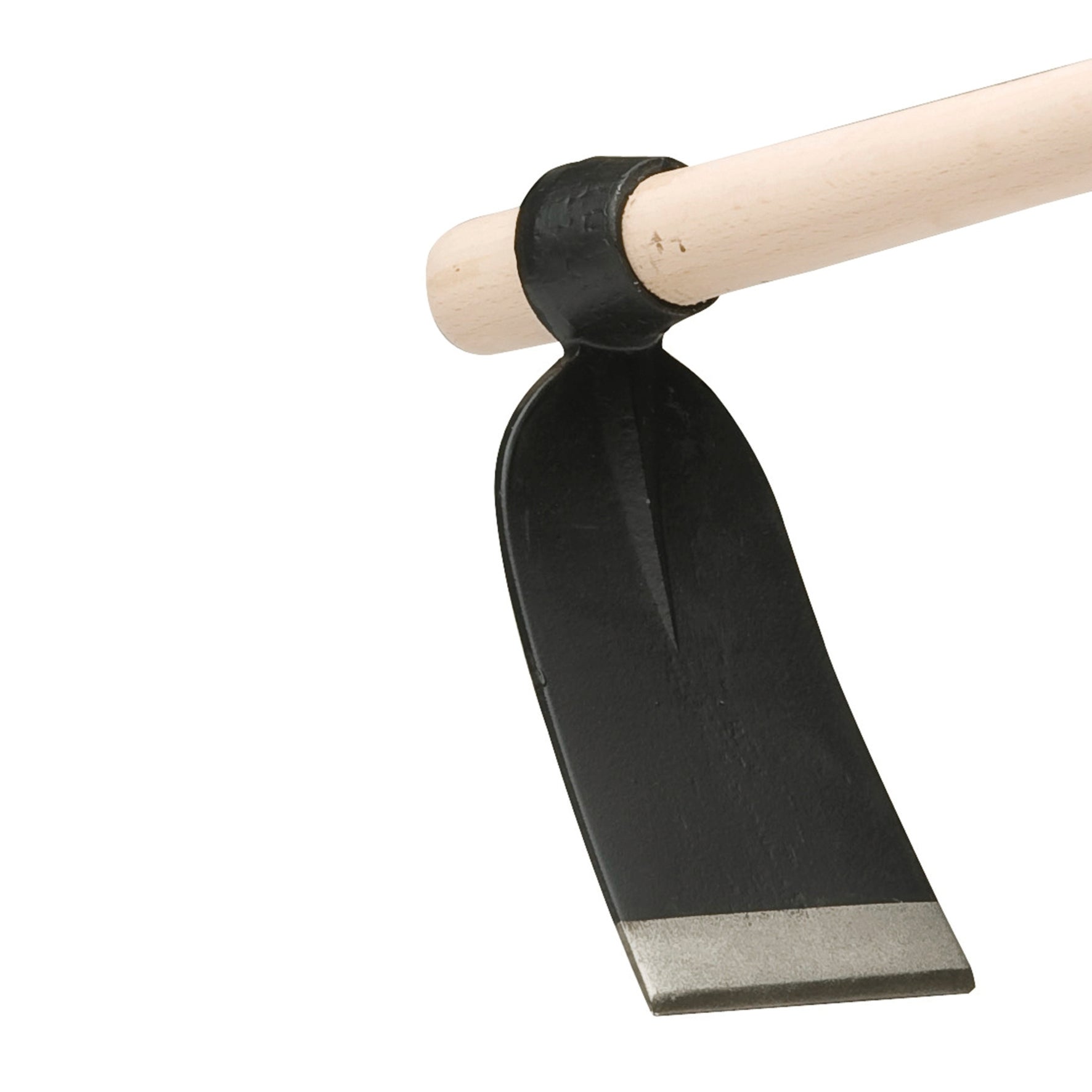 Zappa a cuore forgiata, occhio tondo manico in  da 19 cm - 2