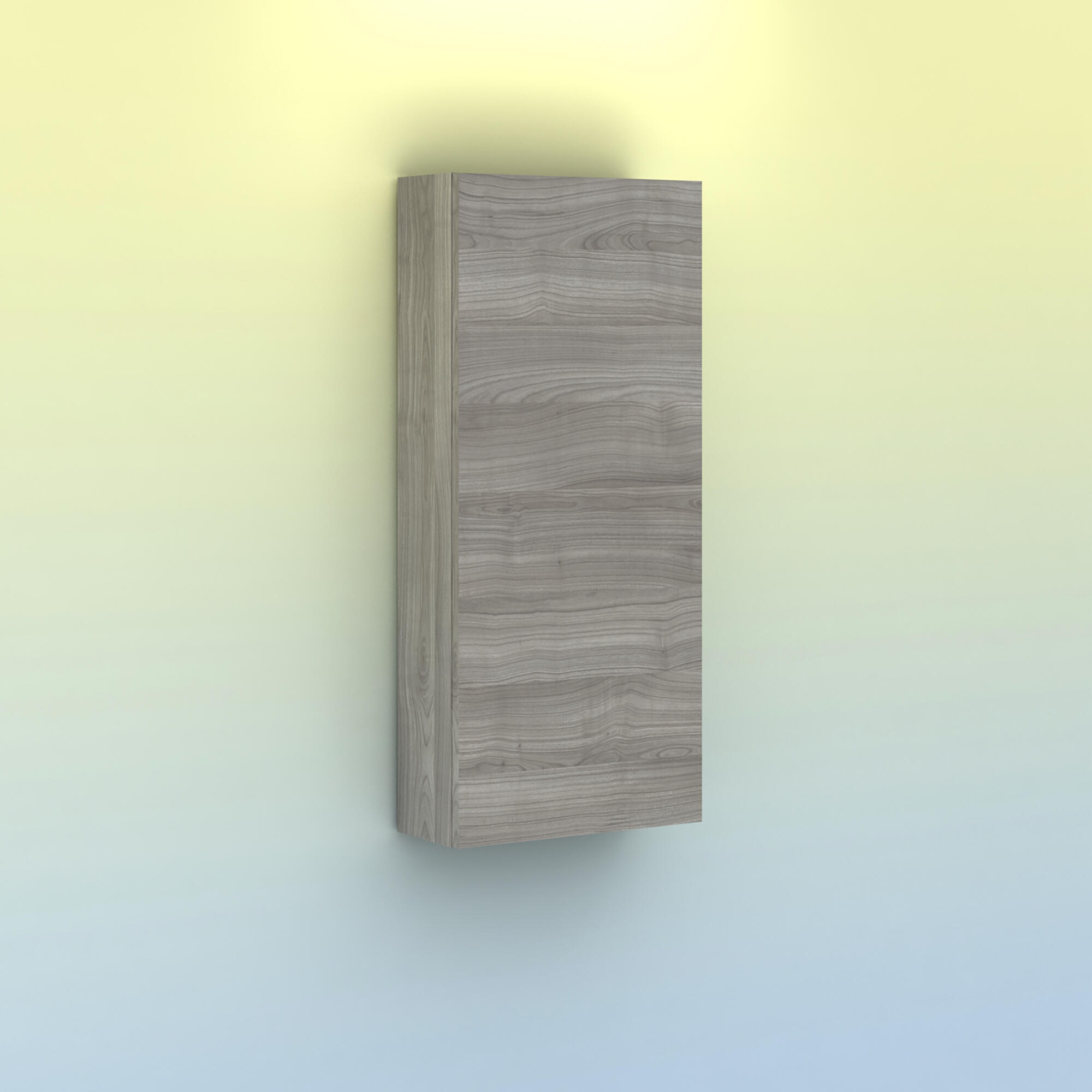 Armario de baño kansha gris arenado 35x80x15 cm