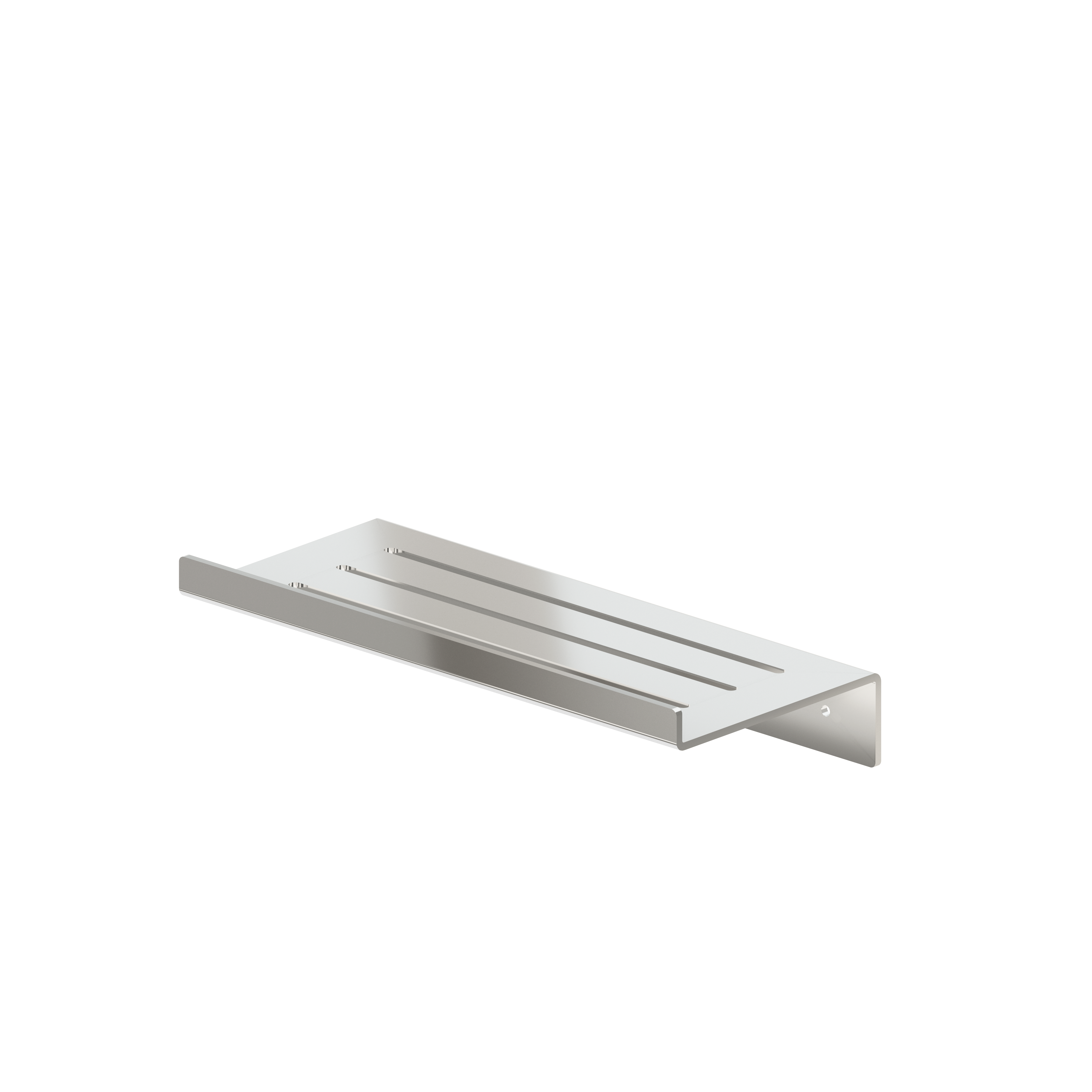 Estante de baño vulcano gris/plata 30x6x13 cm