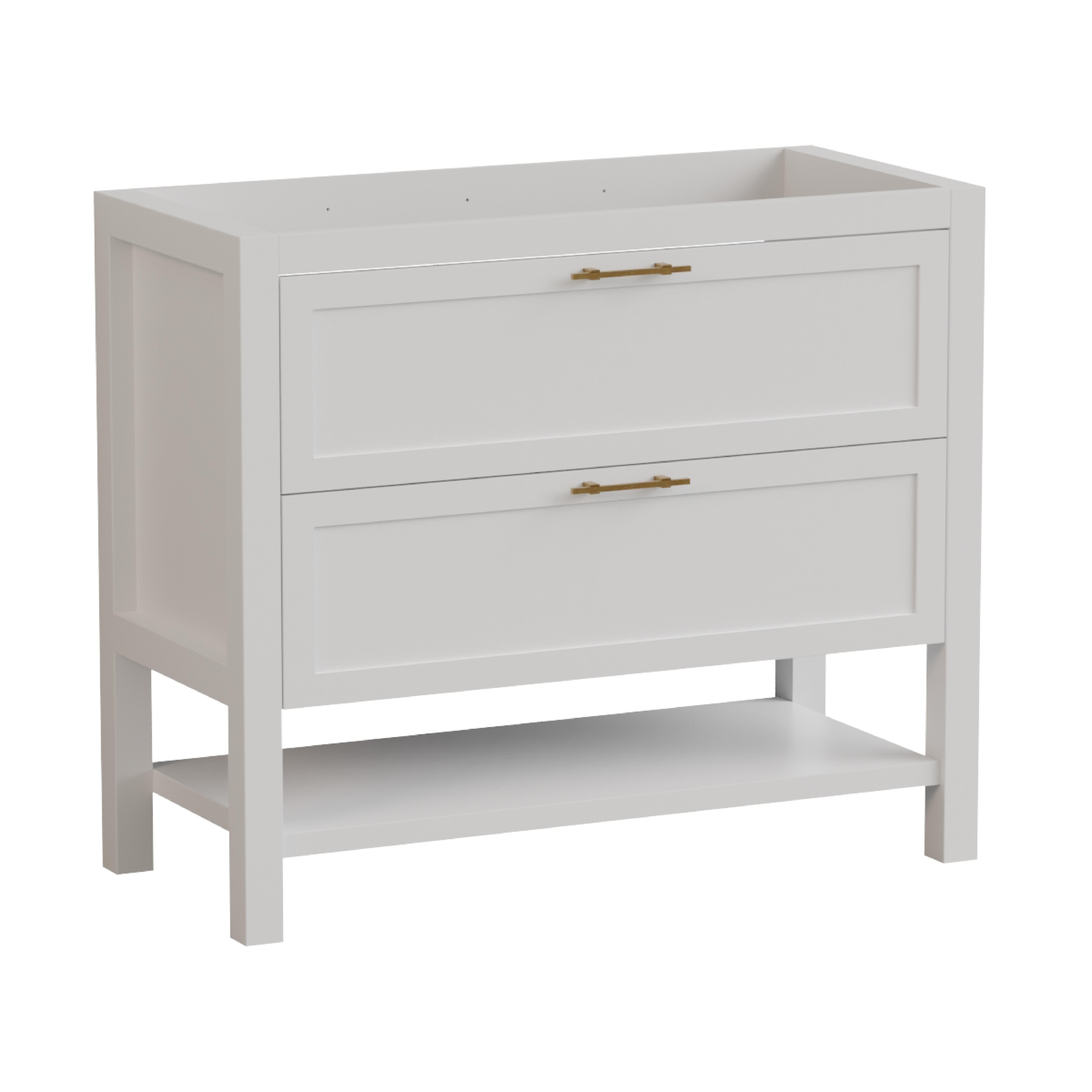 Mueble de baño kende blanco 100x45 cm