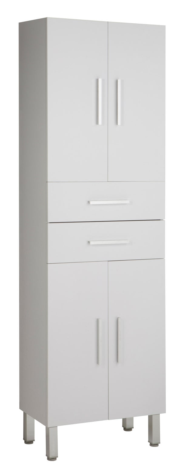 Mueble de baño con lavabo y auxiliar de baño Madrid 80x45