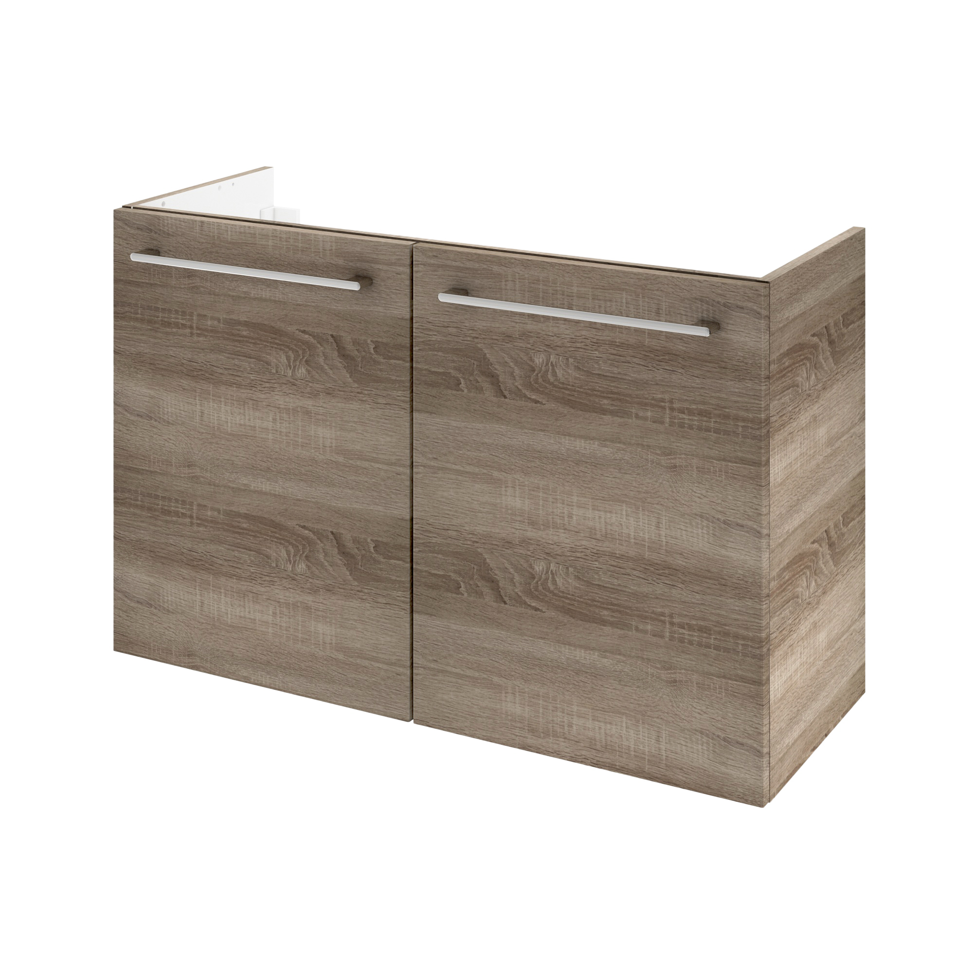 Mueble de baño remix roble gris 90x33 cm