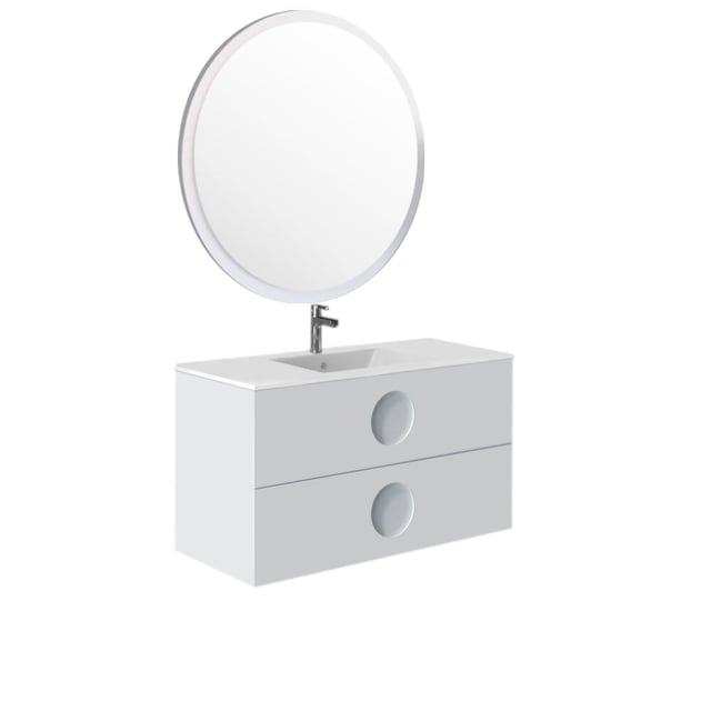 Mueble de baño Sphere blanco 100x45 cm (lavabo no incluido)
