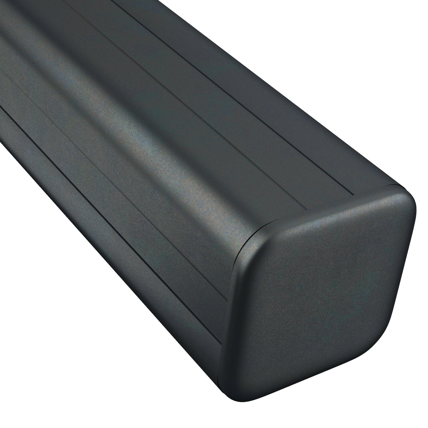 Palo In ALLUMINIO KYOTO Posta Con Tacche 100 Mm H 200 Cm X L 8 Cm X L 8 Cm Grigio 35167461