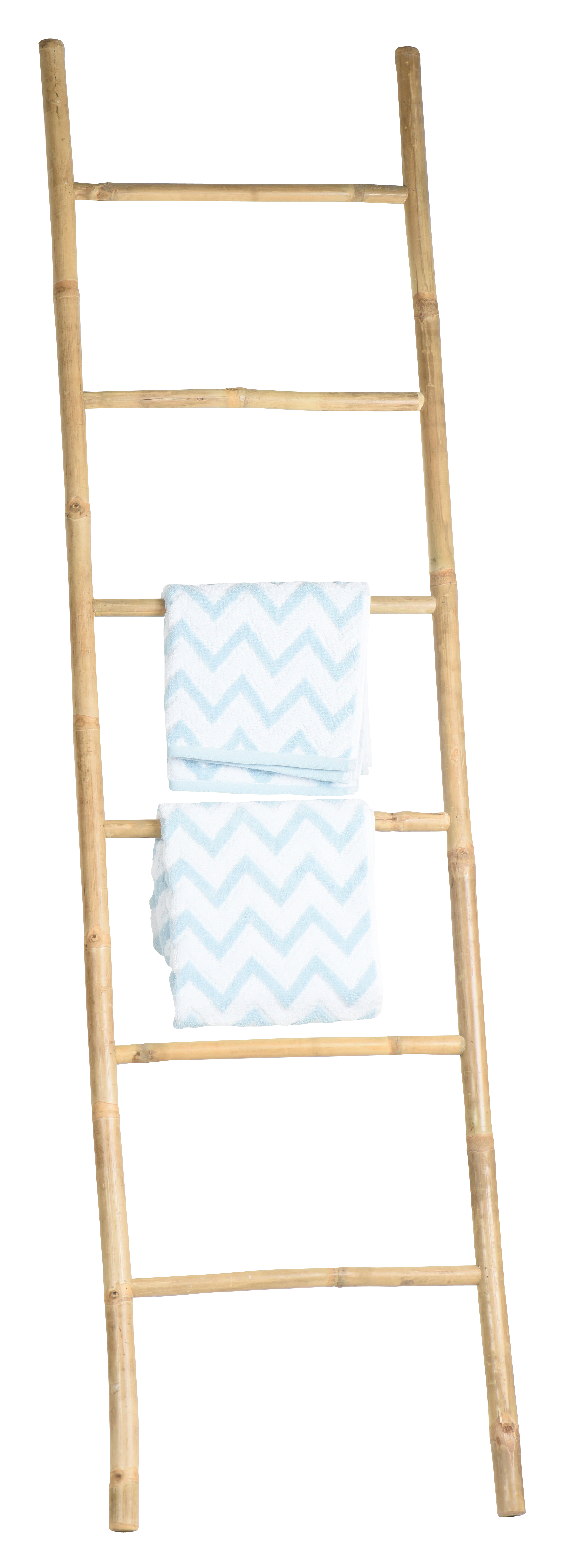 Toalheiro de escadas 50x190 cm castanho MSV - 4