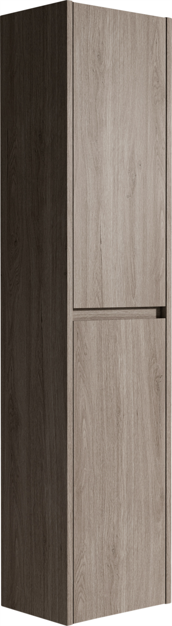 Columna de baño moon roble gris 35x150x26 cm