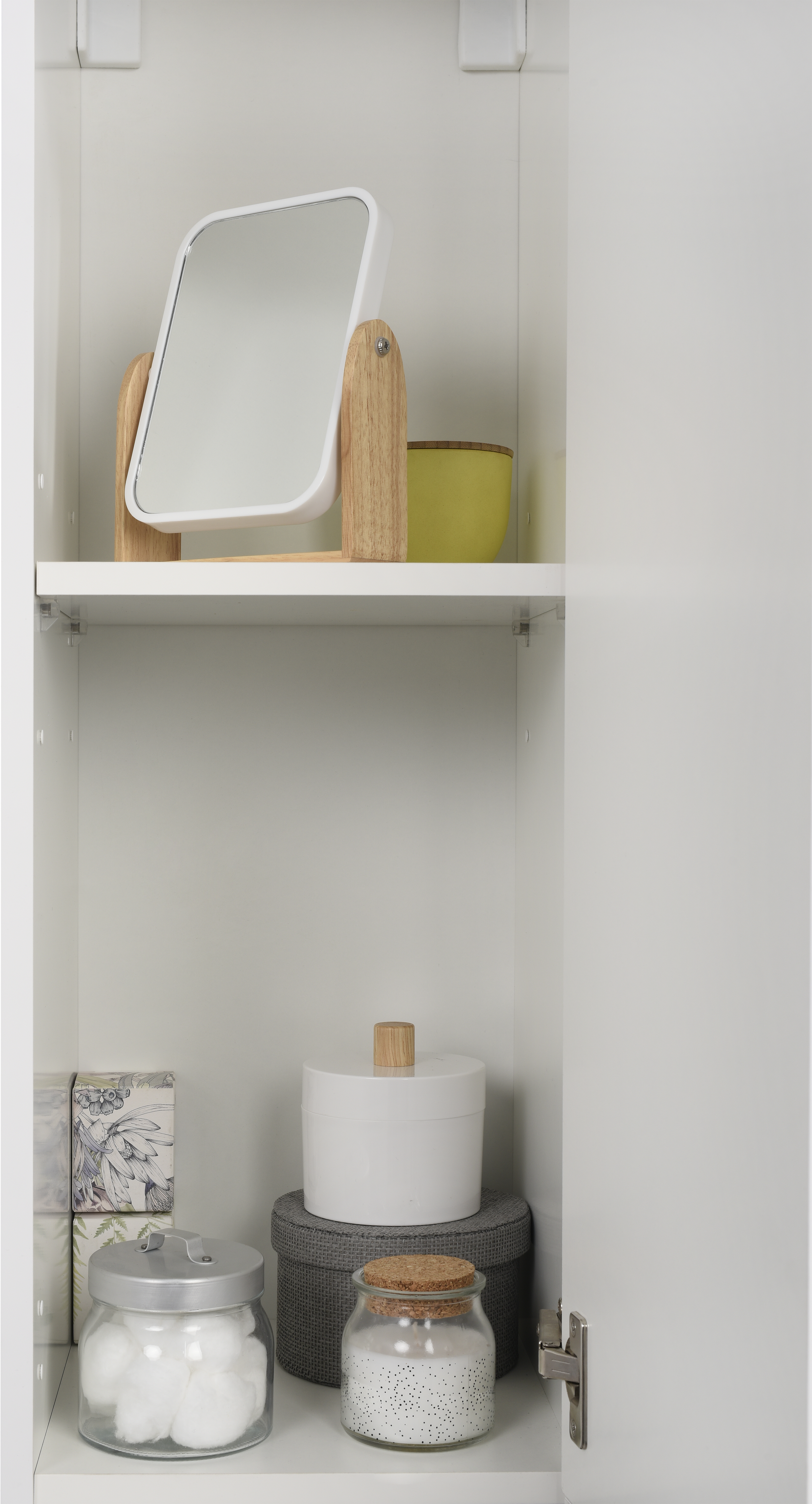 Móvel alto SENSEA ESSENTIAL BRANCO 30X32X180CM - 5