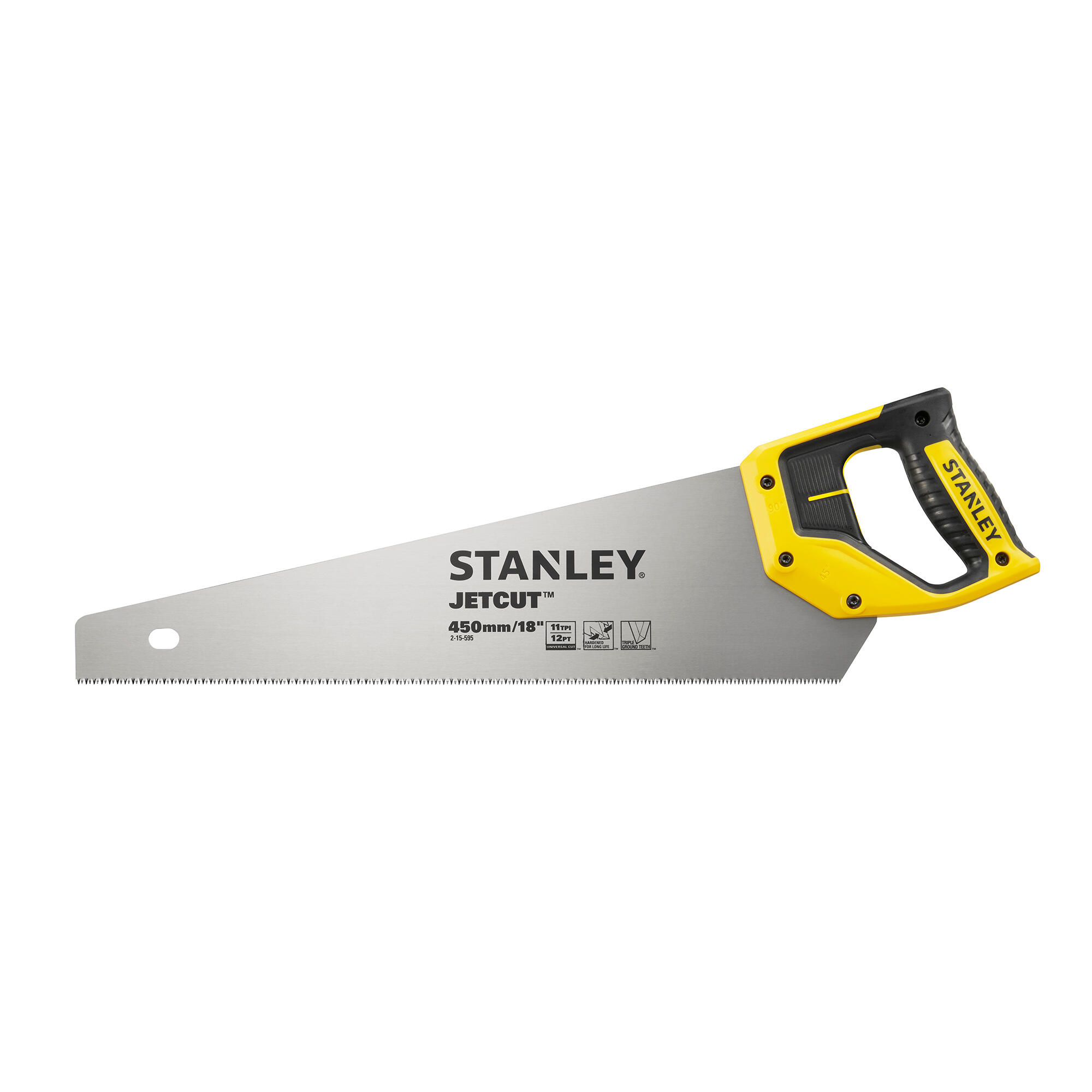 Sega a mano STANLEY Jet Cut  lama in acciaio 11 TPI L 450 mm - 3