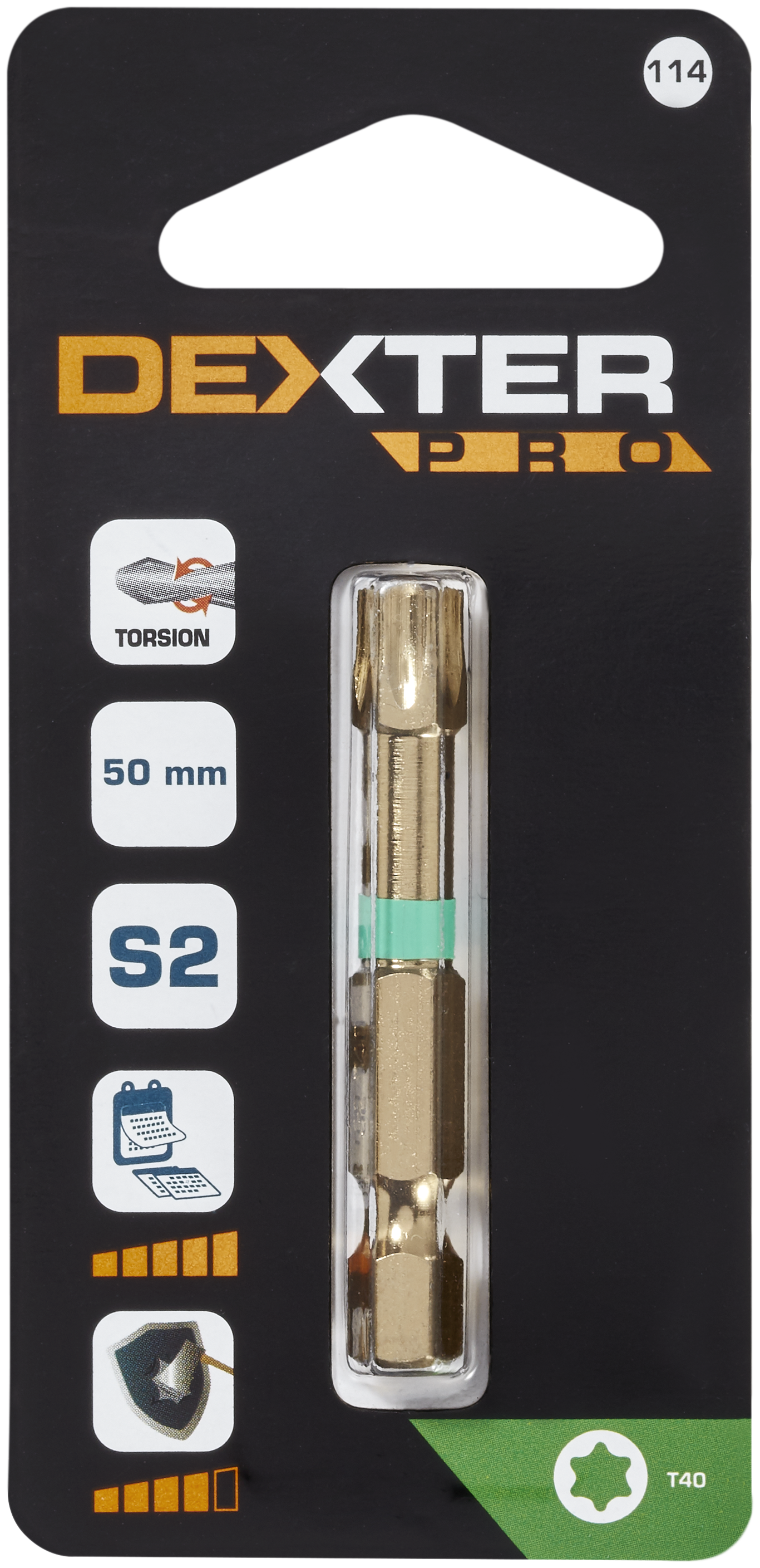 Ponta Dexter pro t40 50mm - 3