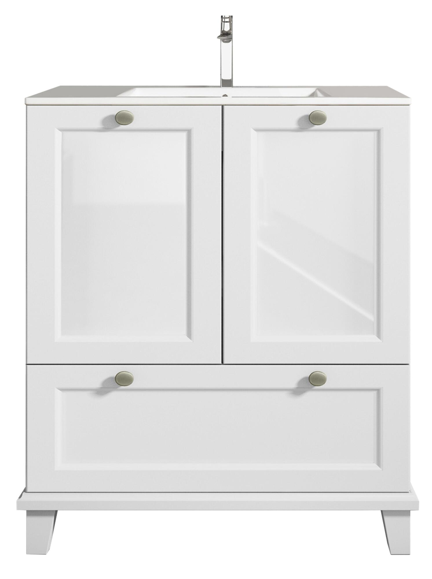 Mueble de baño unike blanco 80x45 cm