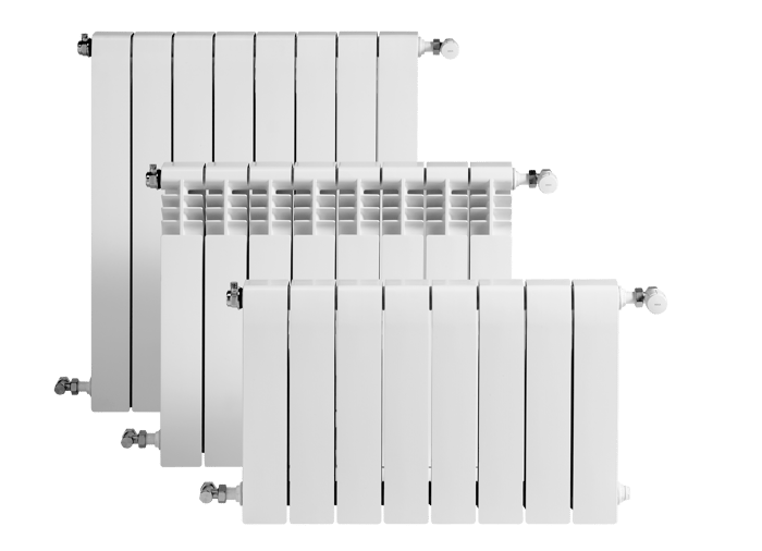 Radiador de agua aluminio BAXI Dubal 80 3 elementos