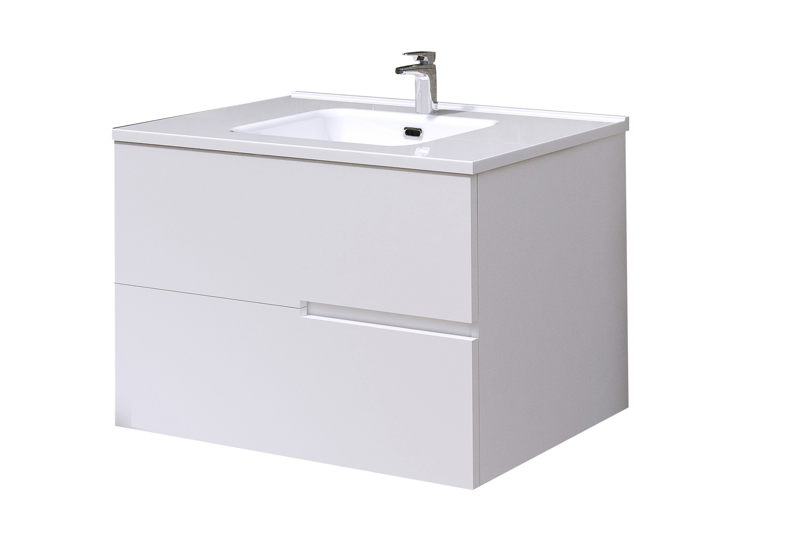Mueble de baño alda blanco 80x45 cm