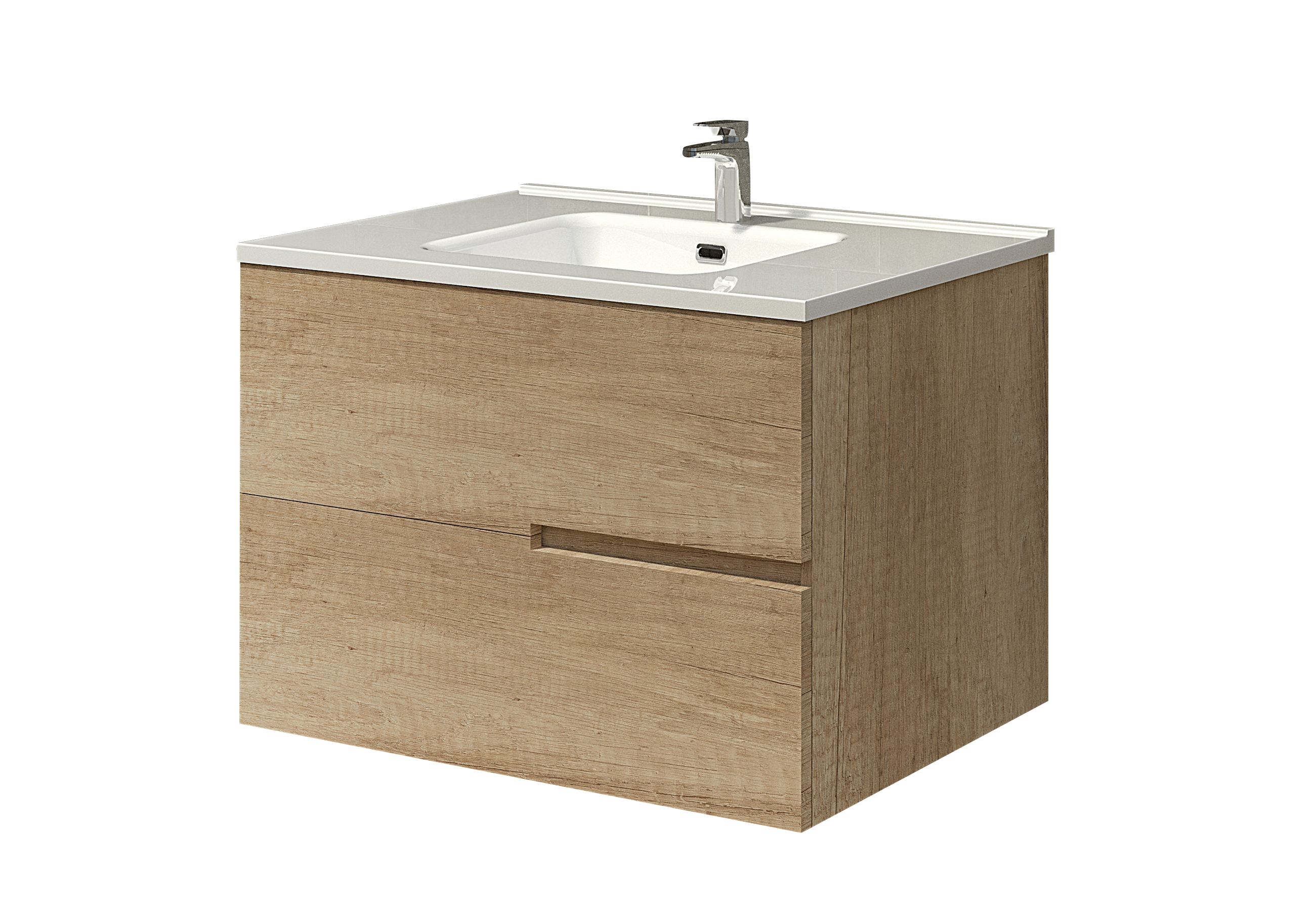 Mueble de baño alda olmo 80x45 cm