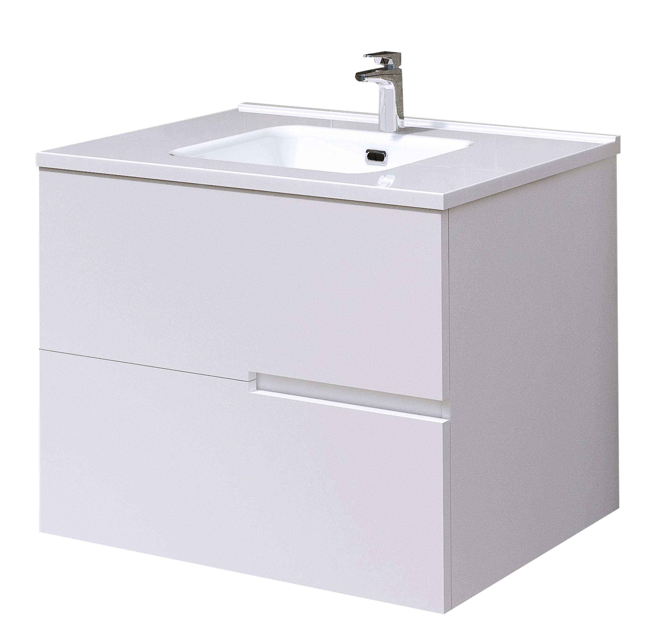 Mueble de baño alda blanco 70x45 cm