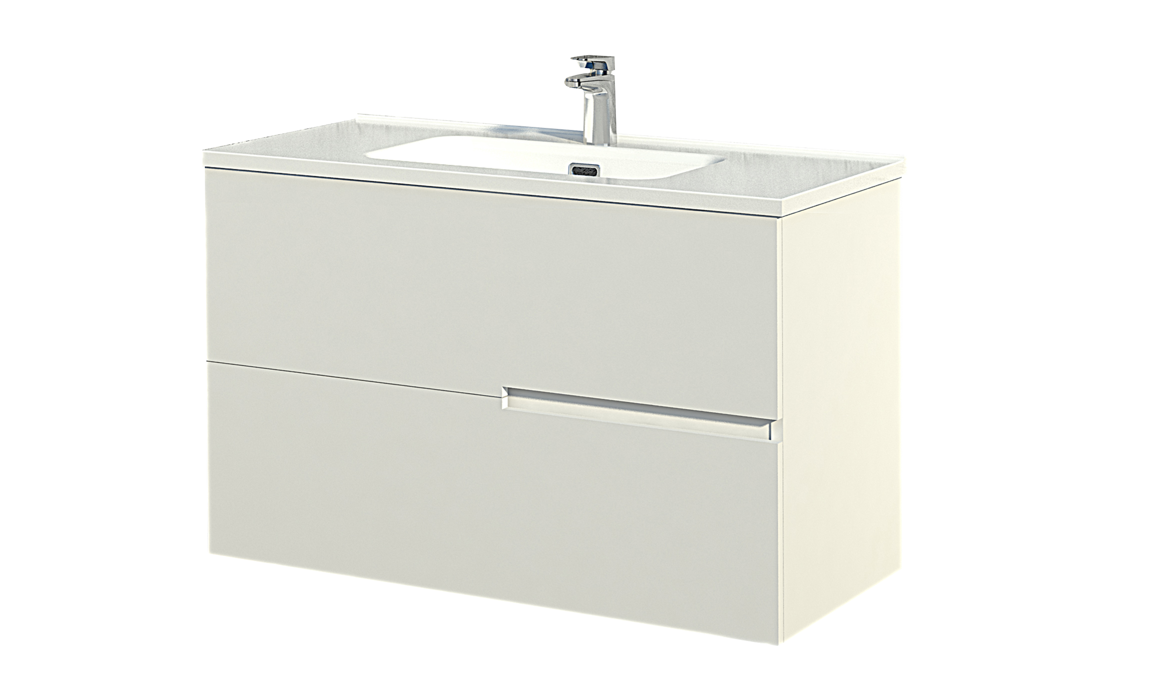 Mueble de baño alda blanco 80x40 cm