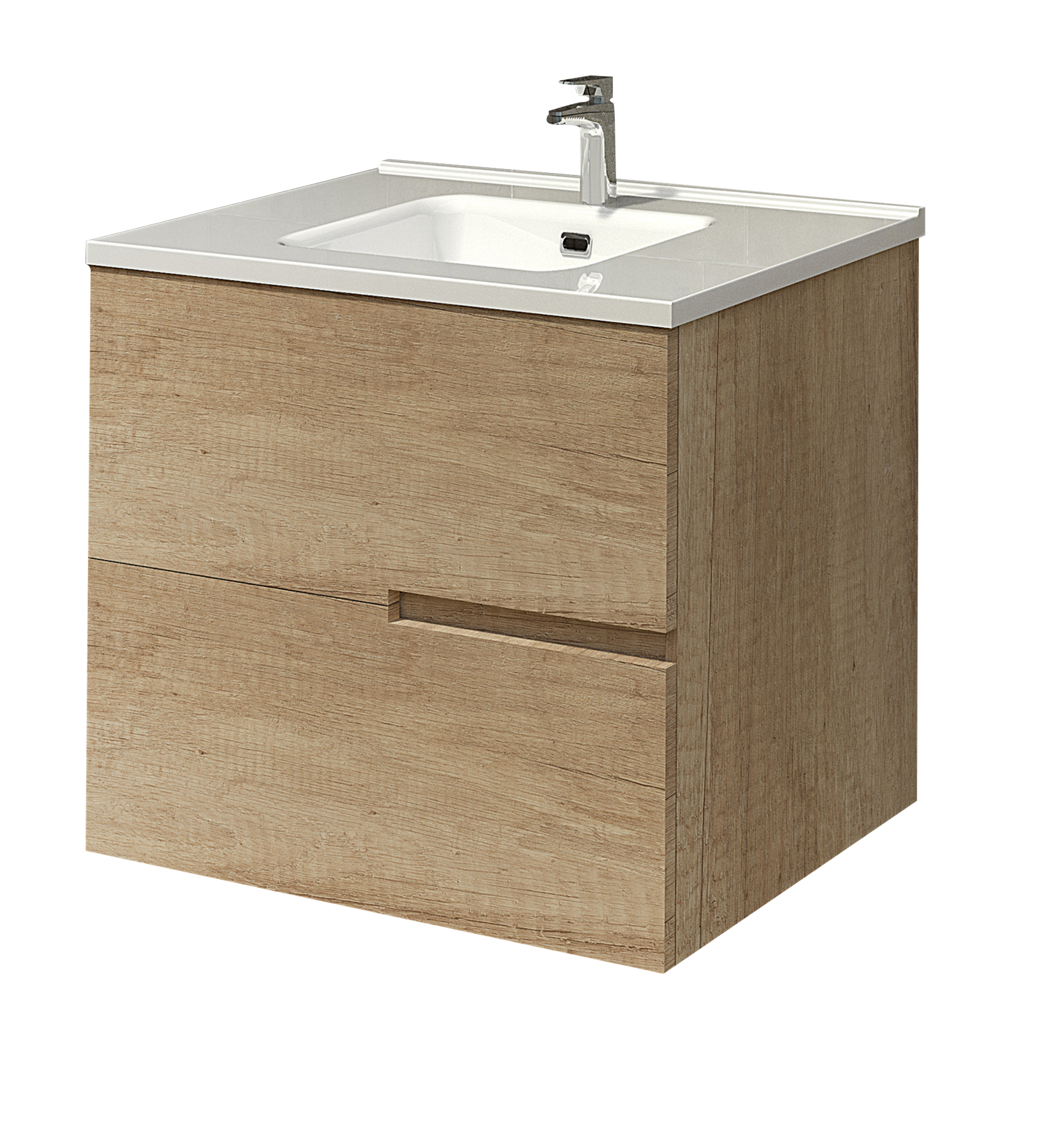 Mueble de baño alda olmo 60x45 cm