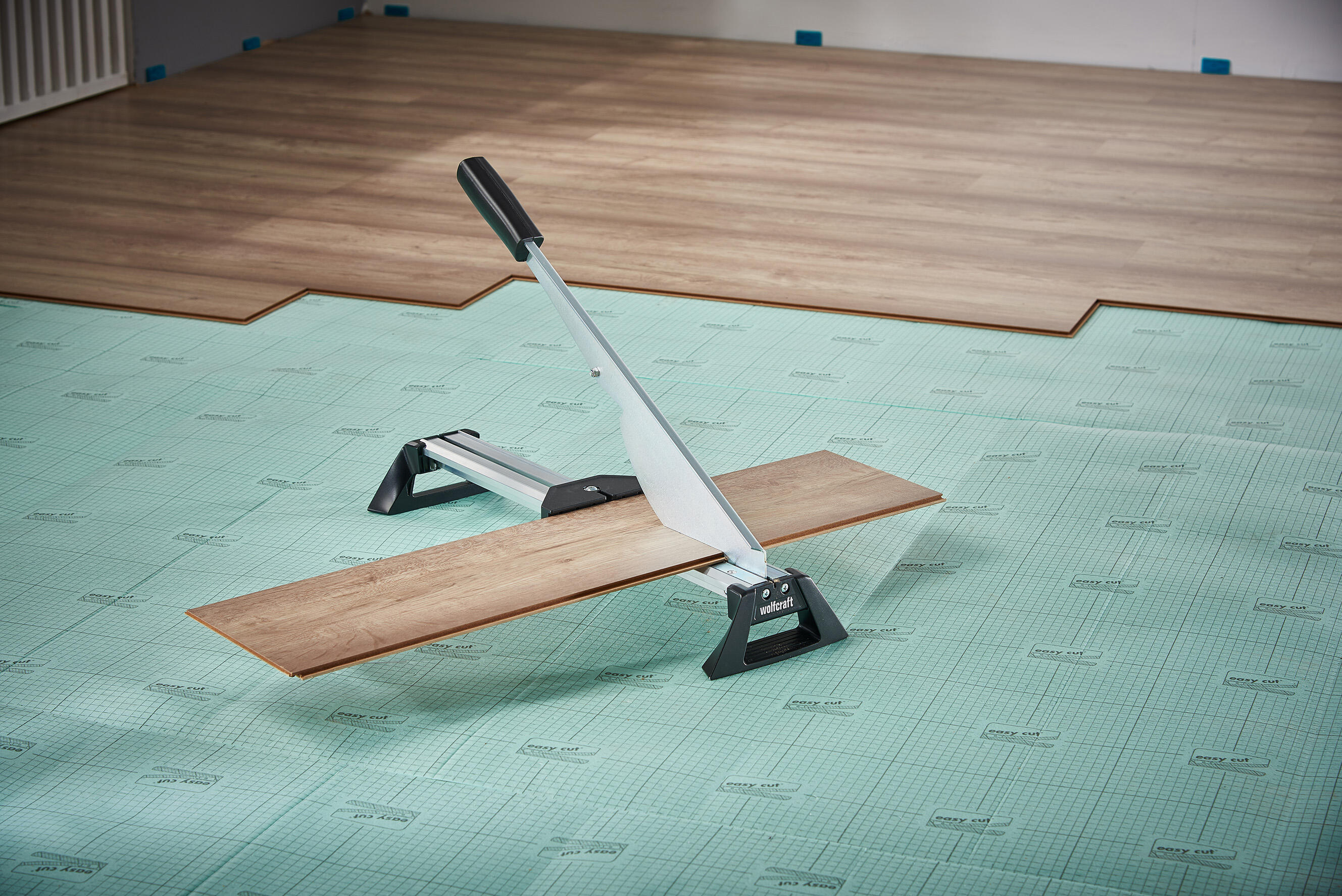 Presse coupante LC 600 pour sol stratifié WOLFCRAFT épaisseur de lame max. 11mm - 4