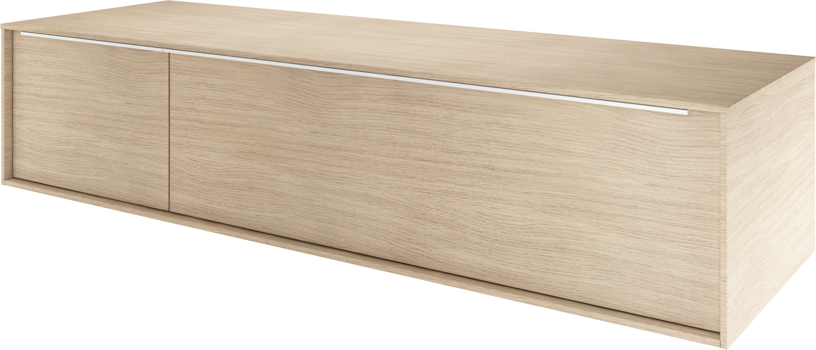 Mueble de baño neo imitación roble natural 150x48 cm