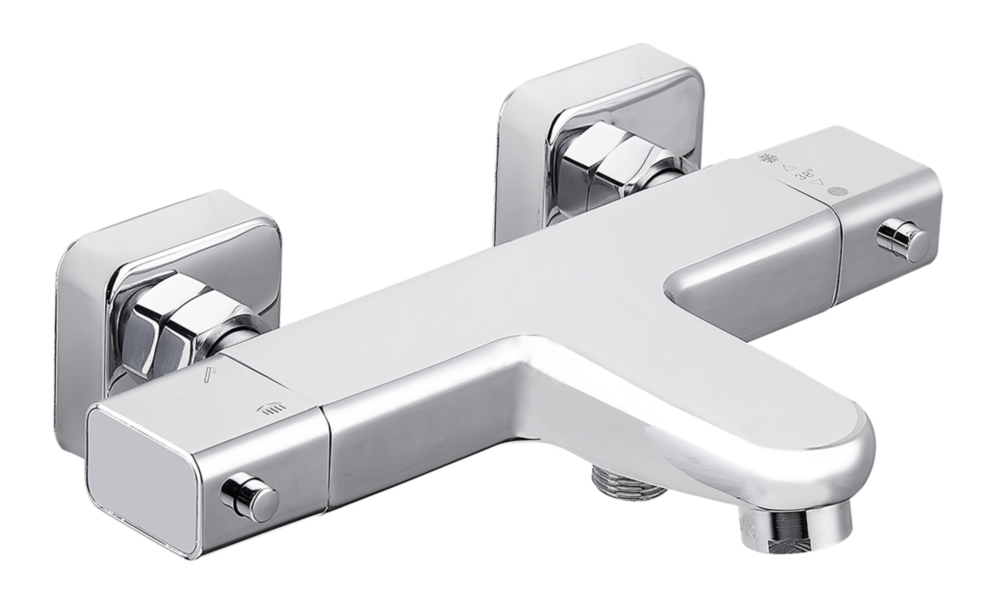 Grifo bañera termostático edouard rousseau kasai cromado