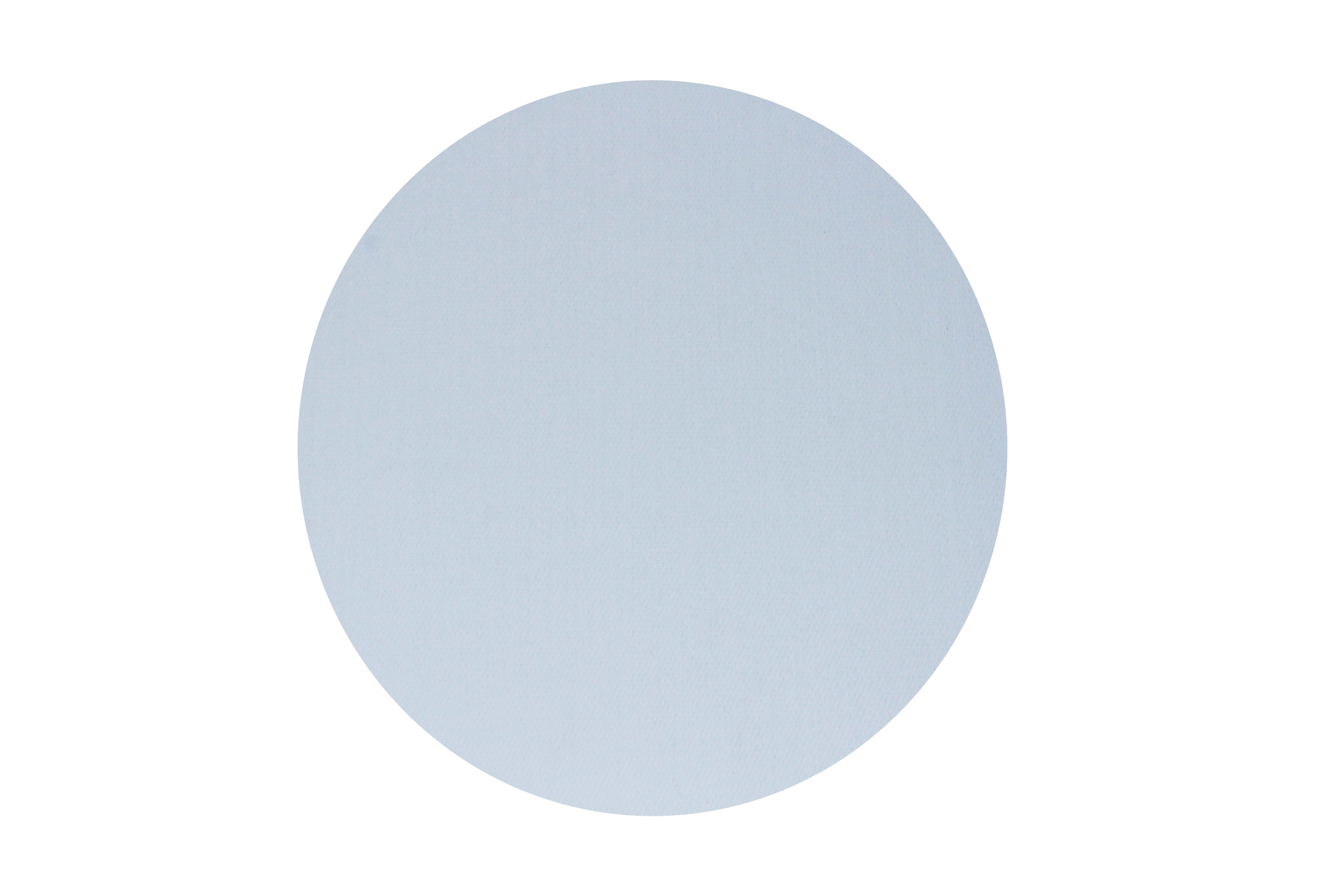 Alfombra exterior/interior pvc teplon blanco redonda 200x200cm