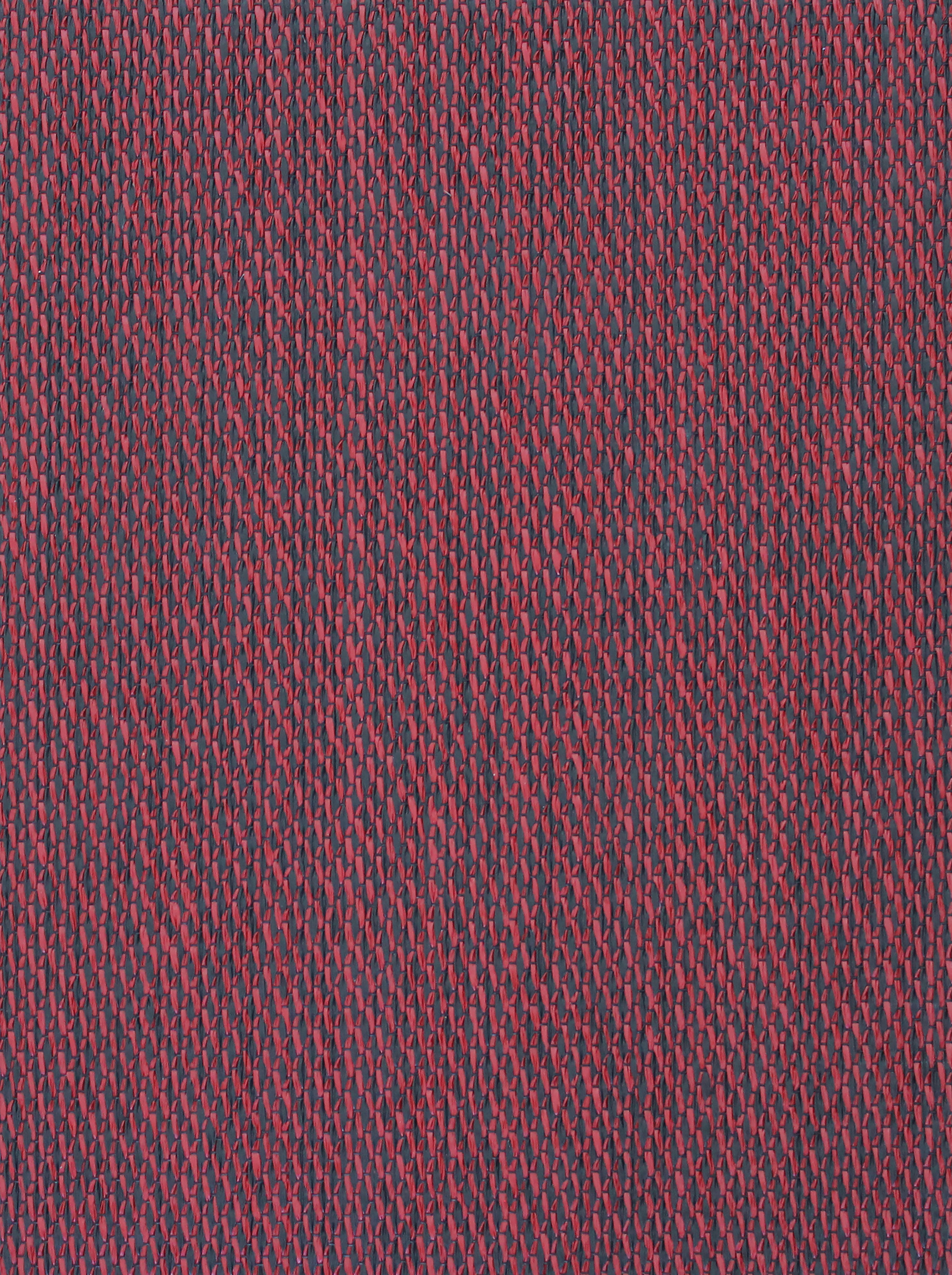 Alfombra pie de cama exterior/interior pvc teplon r rojo / negro 60x110cm