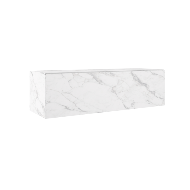 Mueble bajo de baño Texture blanco 120x35x44 cm