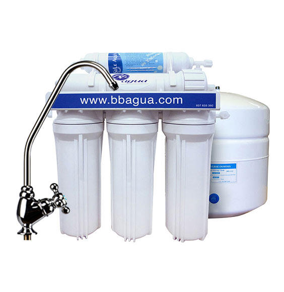 Equipamento de osmósis inversa 5 etapas Bbagua