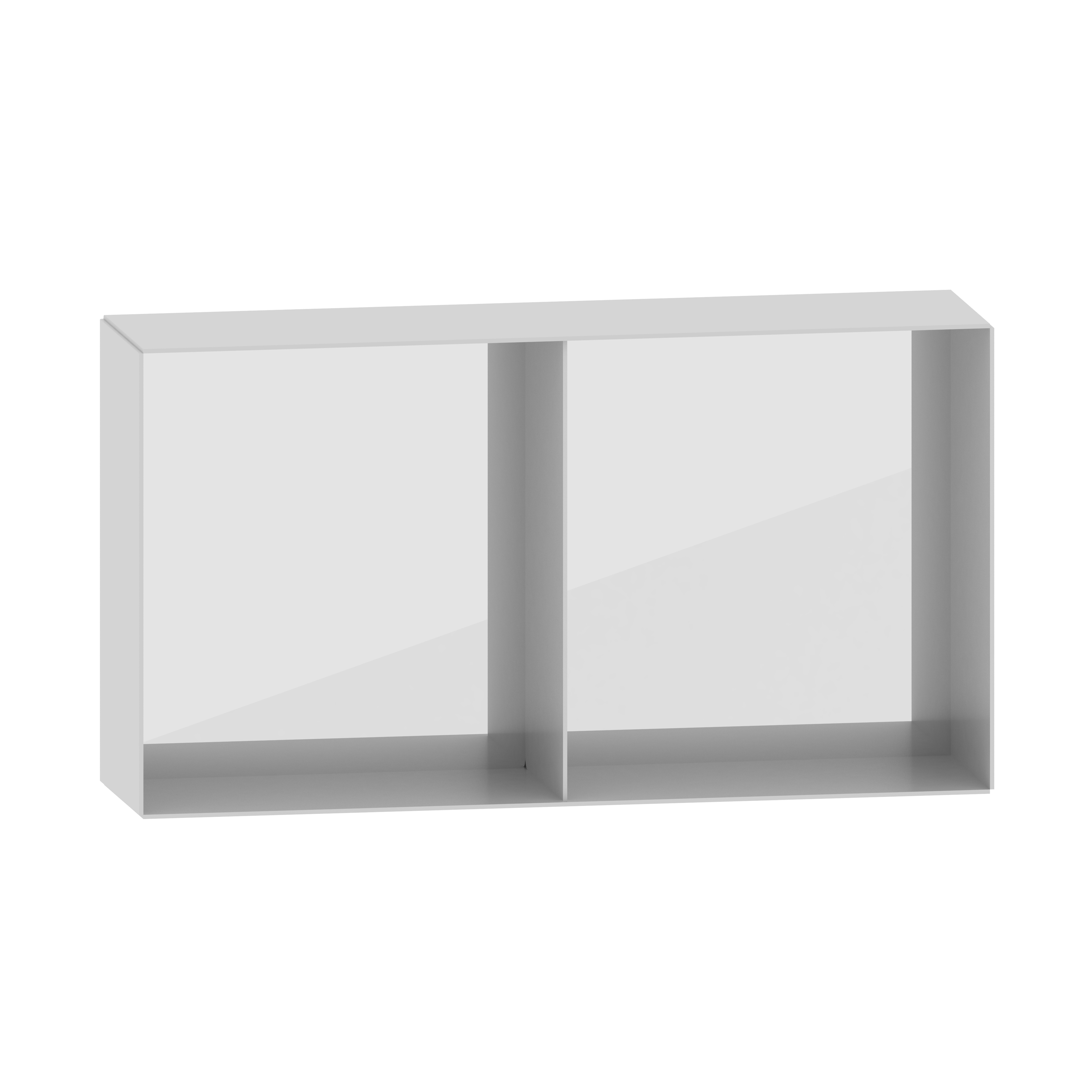 Estante para el baño de acero inoxidable plata tokio-osaka 40x11x22cm