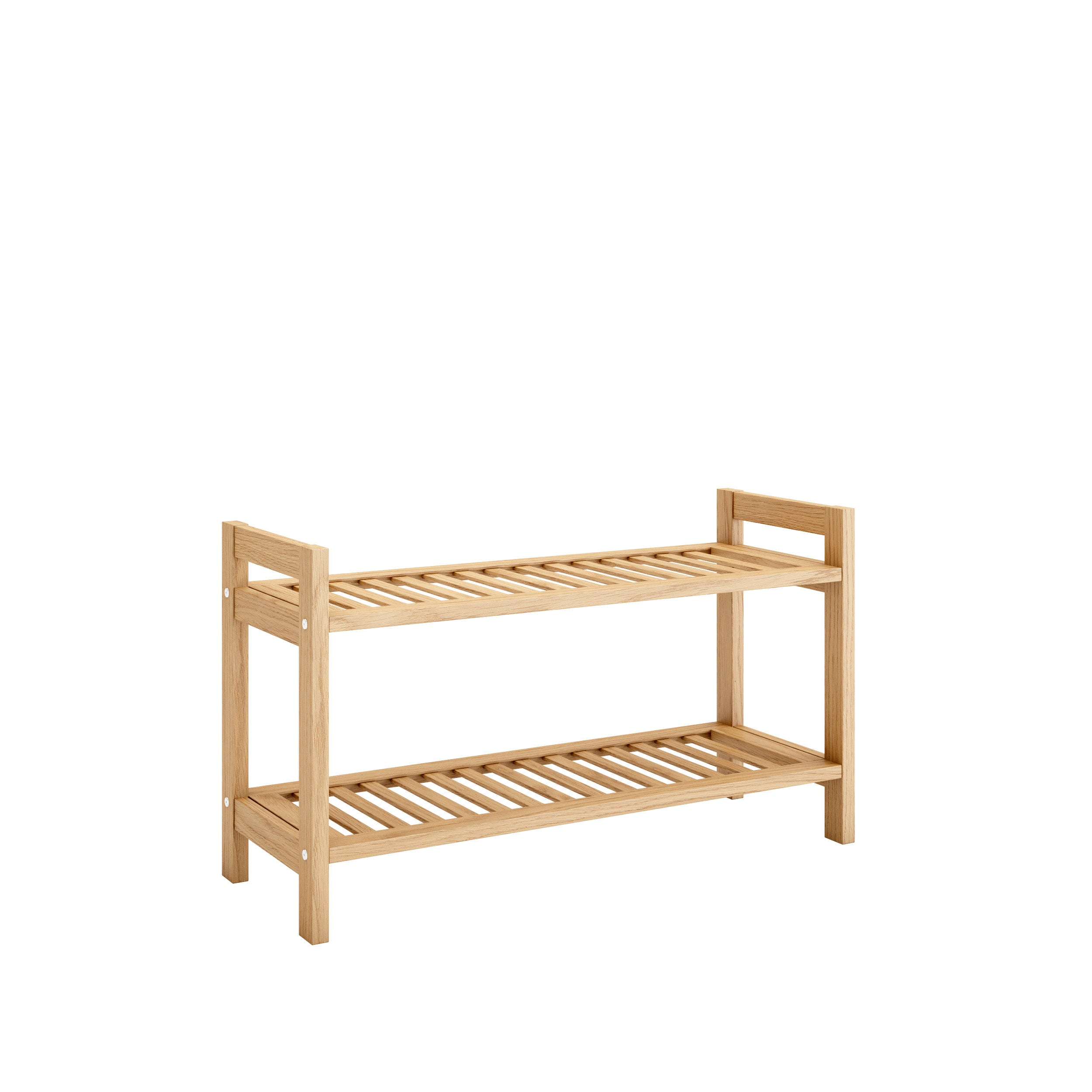 Estante para el baño de madera marrón accessoris 70x26x40cm