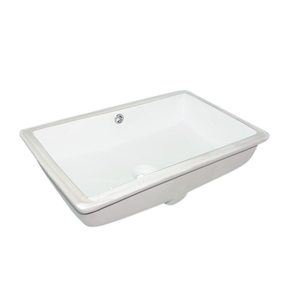 Lavabo encastrado estándar series blanco 54x18x34 cm