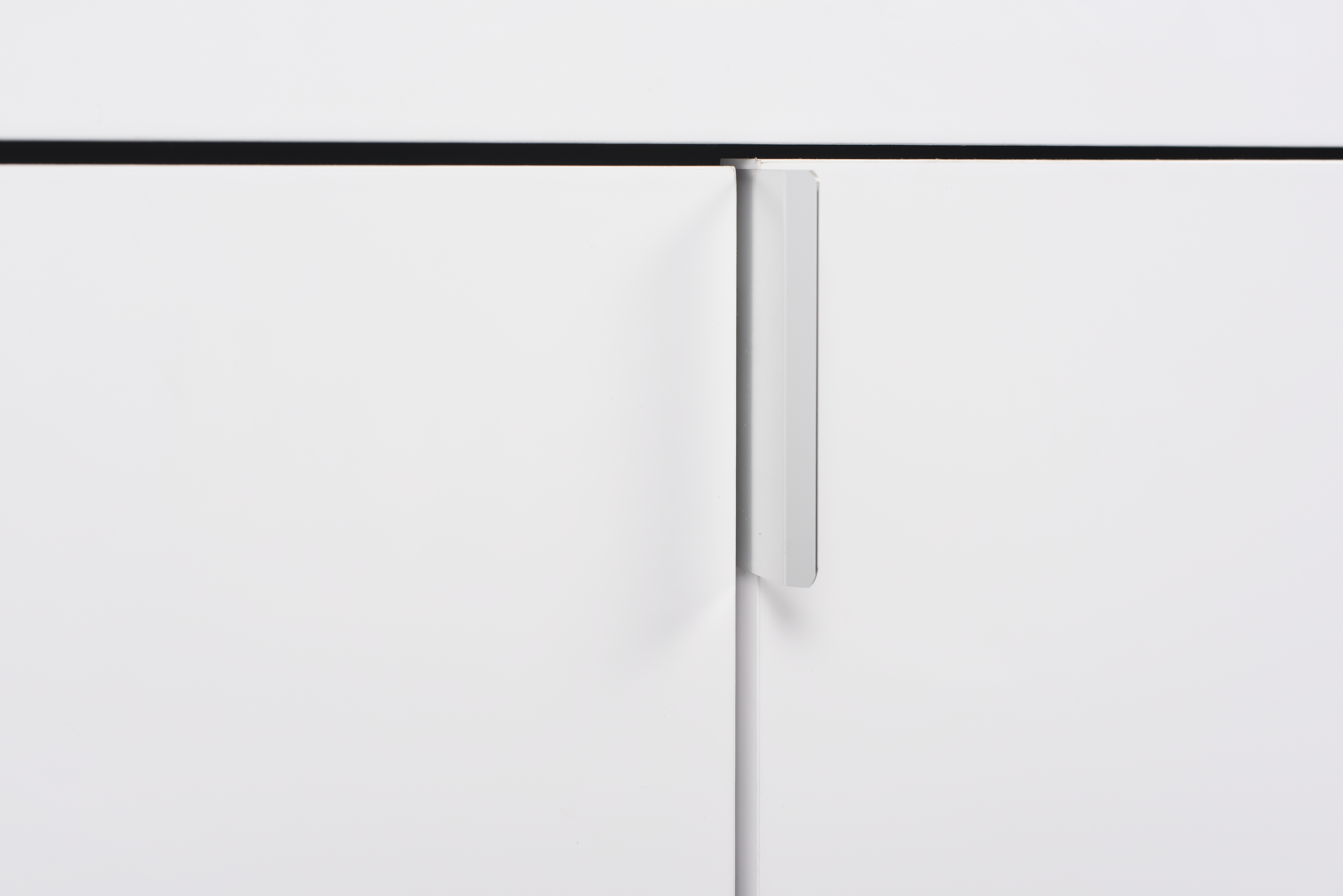 Base a terra Essential SENSEA 1 cassetto 2 ante P 32 x L 50 x H 84 cm bianco laccato truciolare - 14