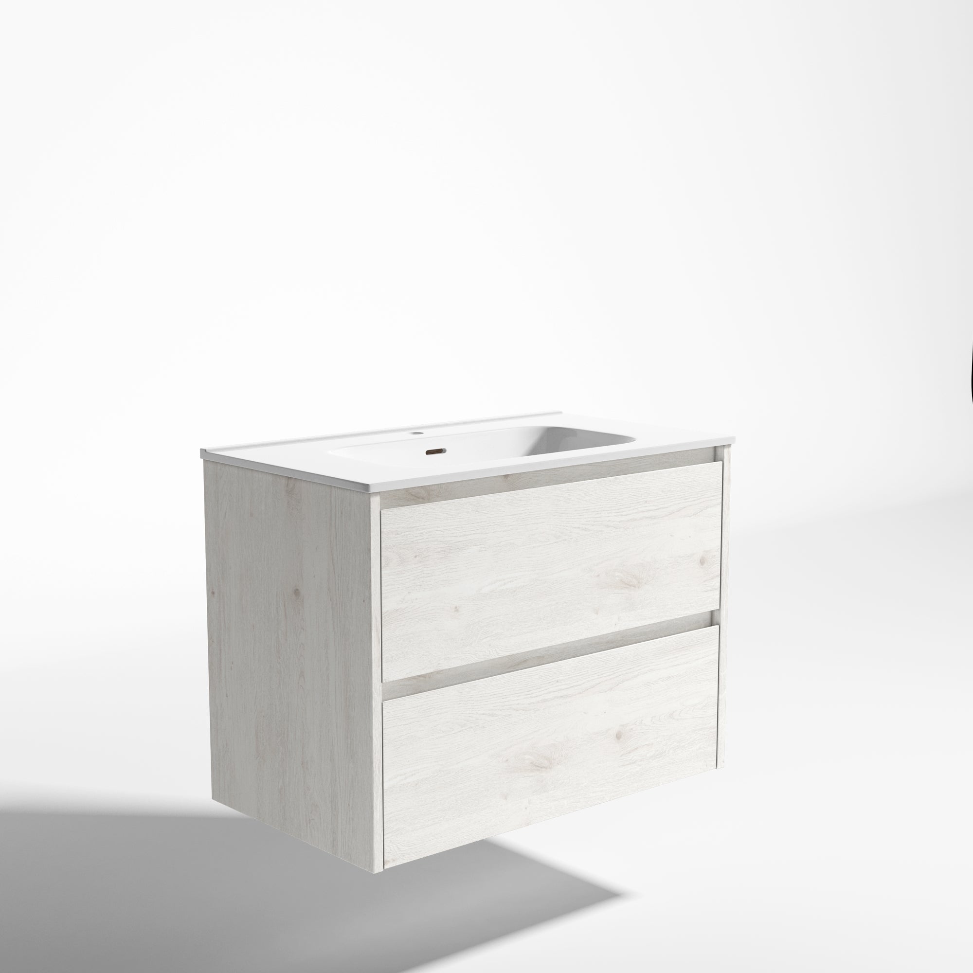 Mueble de baño moon chapa roble 80x45 cm