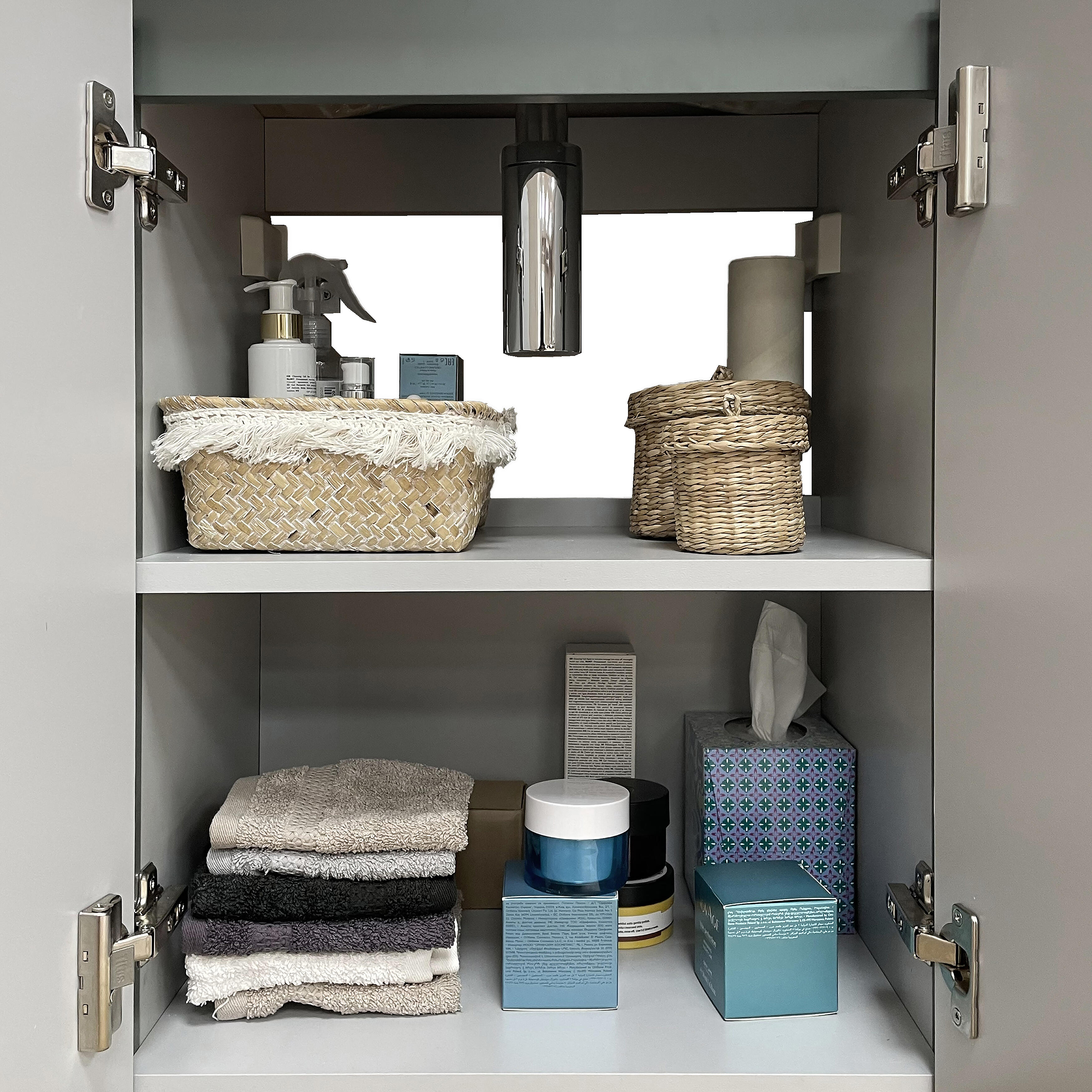 Mueble de baño con lavabo  Espacio M blanco mate 45x35 cm - 6