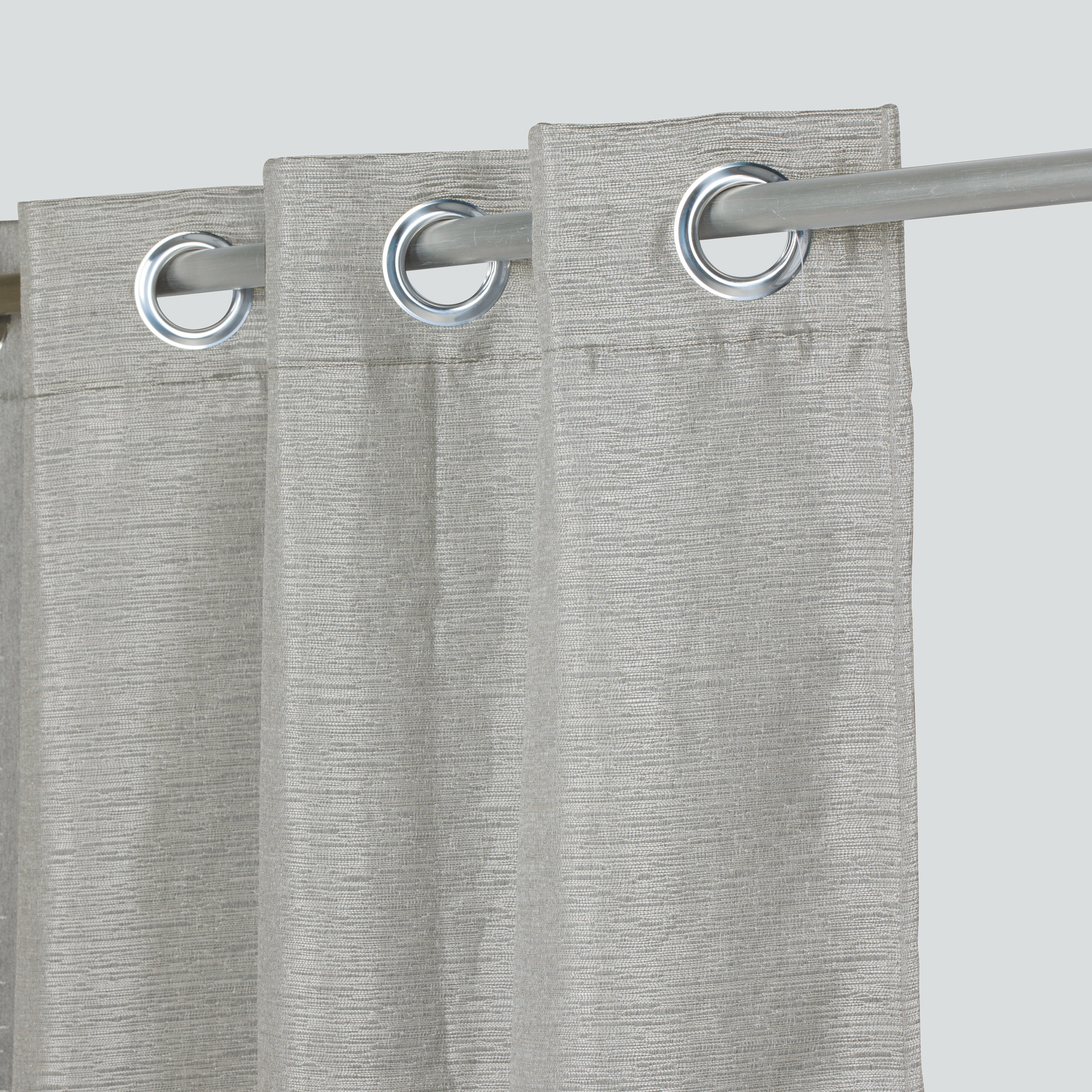 Tenda INSPIRE Diamentica grigio, occhiello 140x280 cm - 8