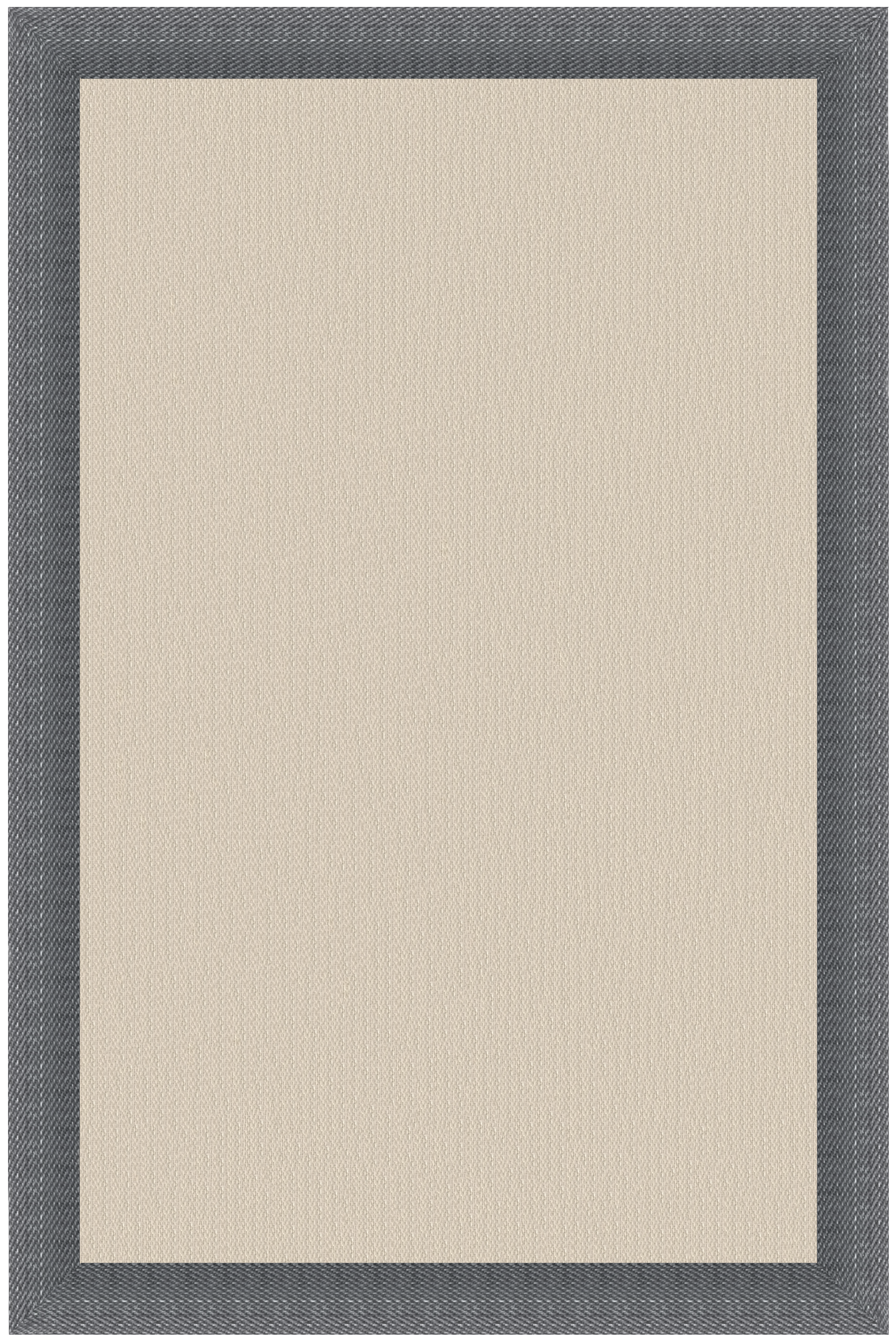 Alfombra exterior/interior pvc teplon cz/a gris cuadrada 120x120cm