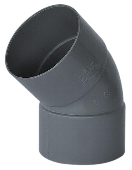Codo de PVC de Ø40 mm 45º H-H