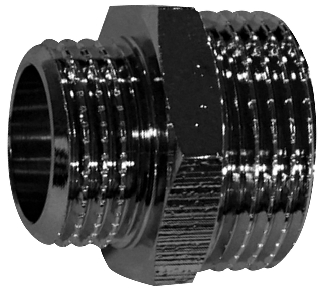 Manicotto per tubo EQUATION in ottone  cromato M 1/2