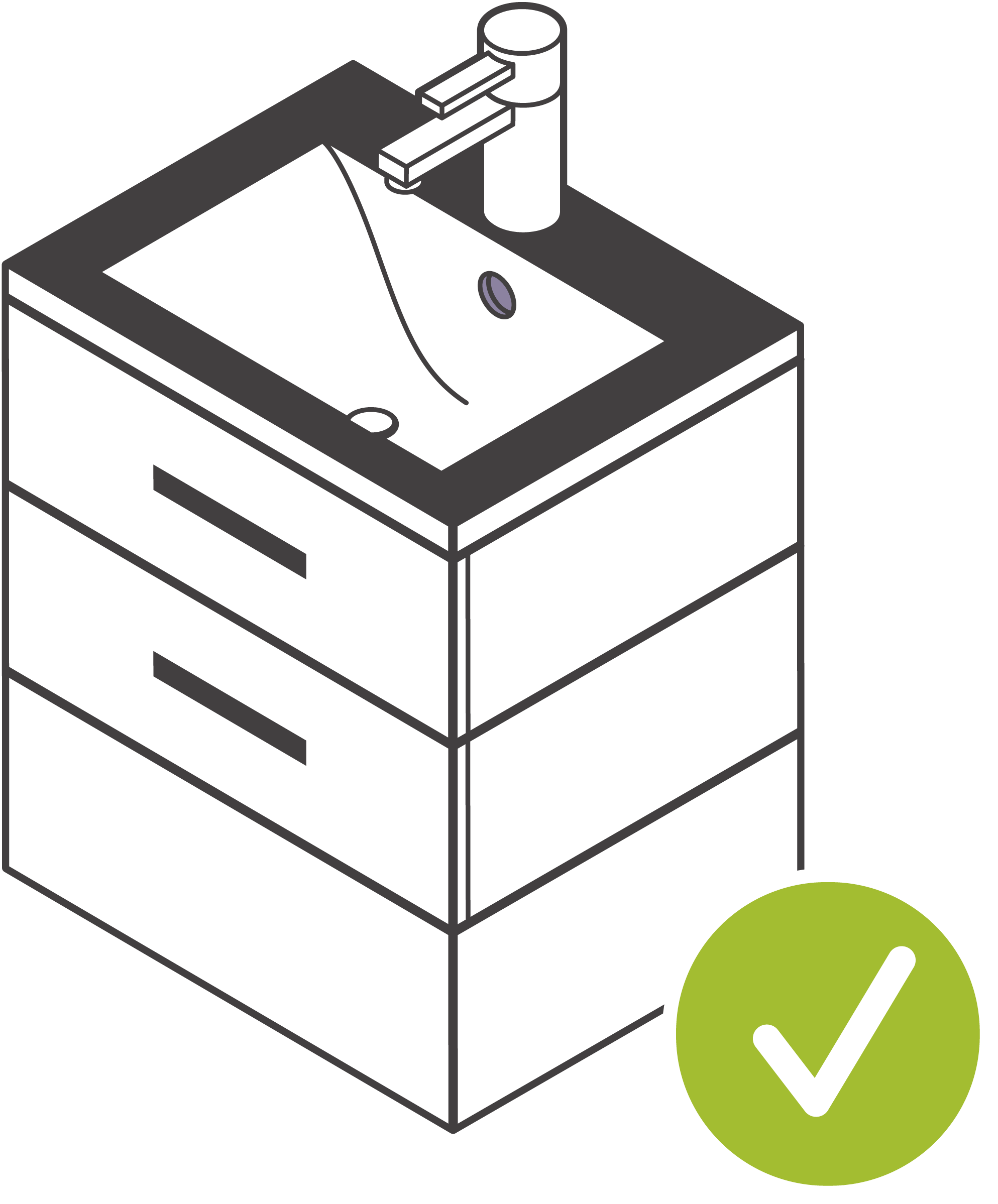 Sifón lavabo 32 a 32 mm extensible - 2