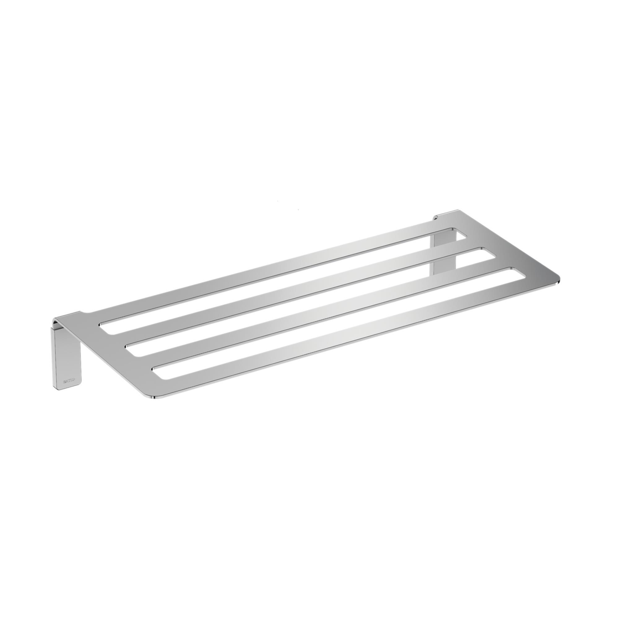 Toallero pared line cromo 50x21,4x8,5 cm