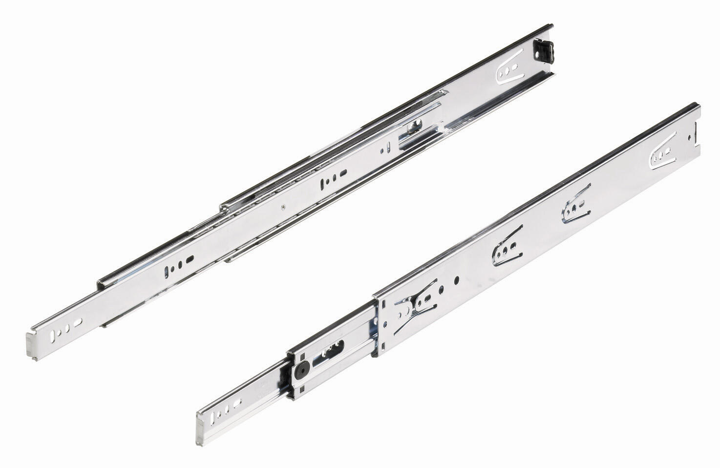 Coulisse pour tiroir à bille, HETTICH 45 kg L.30 cm - 2