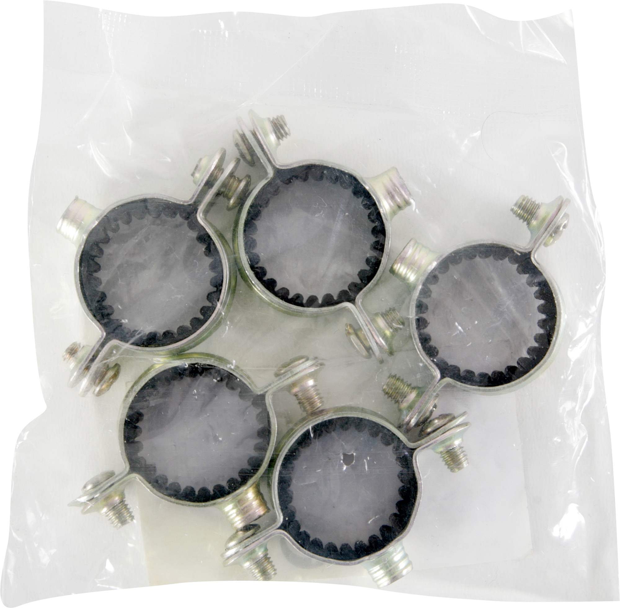 Pack de 5 abrazaderas isofónicas simples D22 - 2