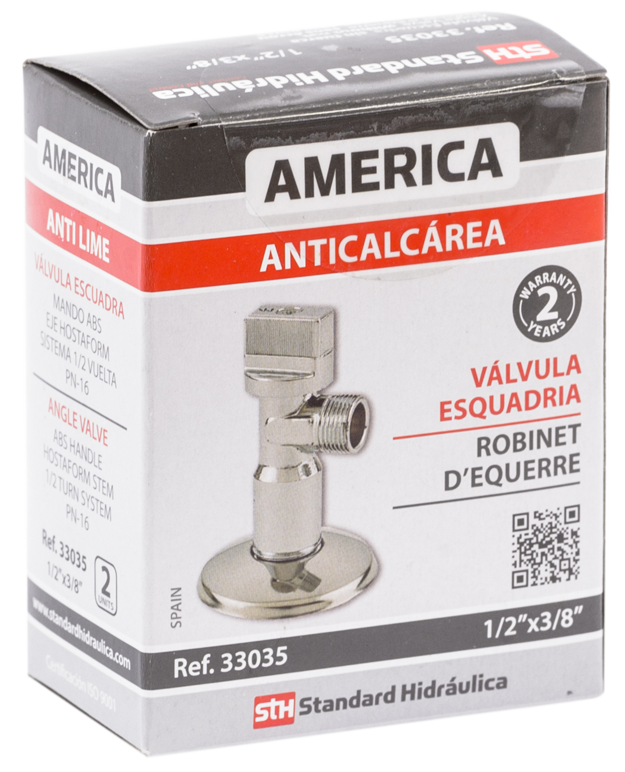 Llave escuadra america antical 1/2-3/8 2ud - 9