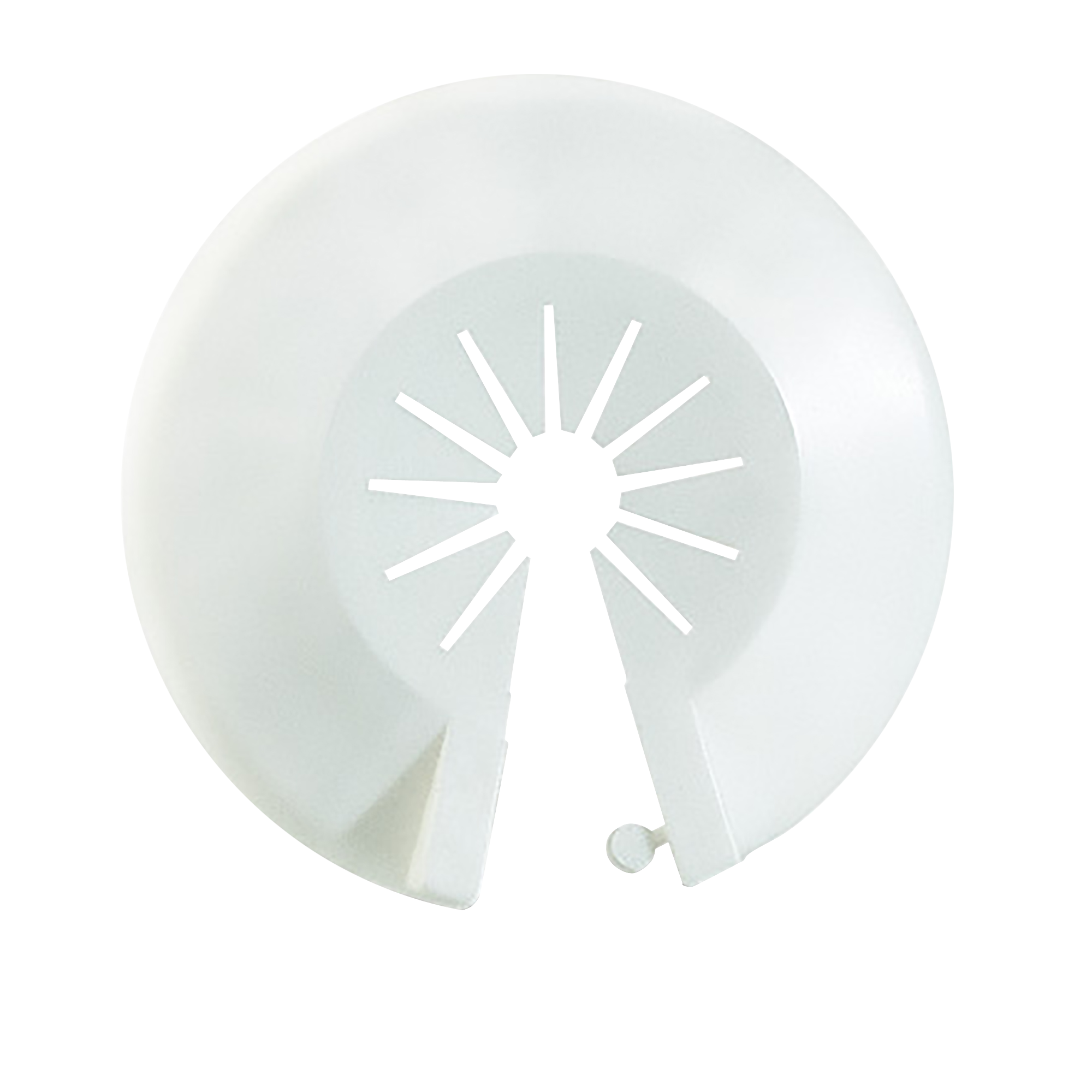 Embellecedor radiador plafón simple de ø8-22 mm
