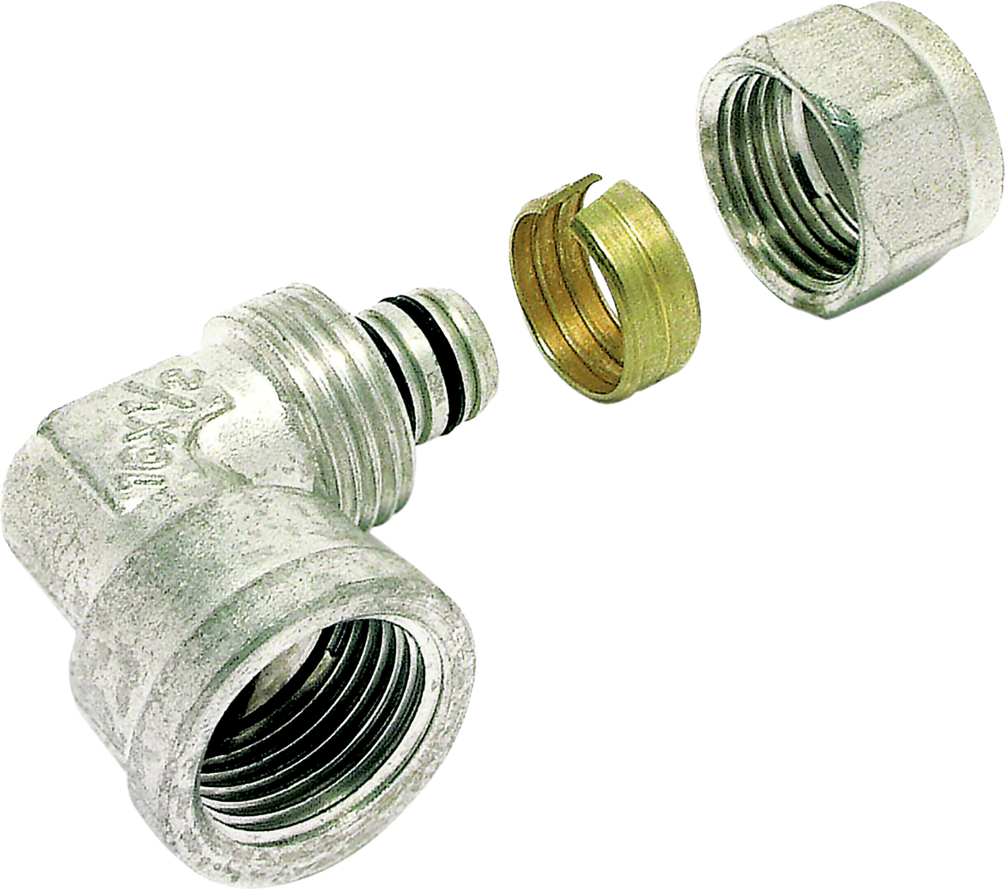 Codo Comprensión de Ø16 mm Hembra 3/4
